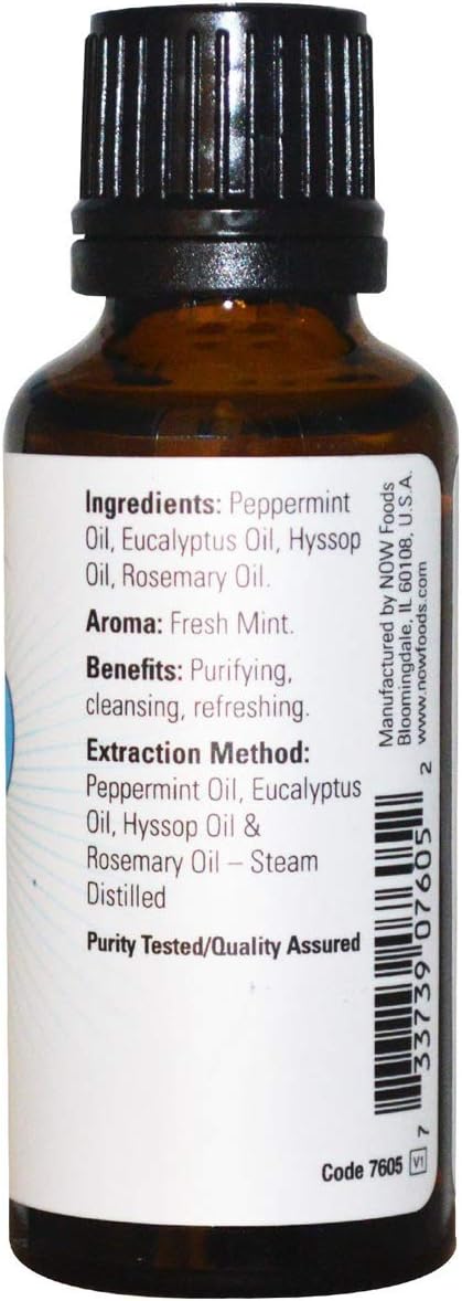 NOW Clear The Air Essential Oil Blend, 1-Ounce