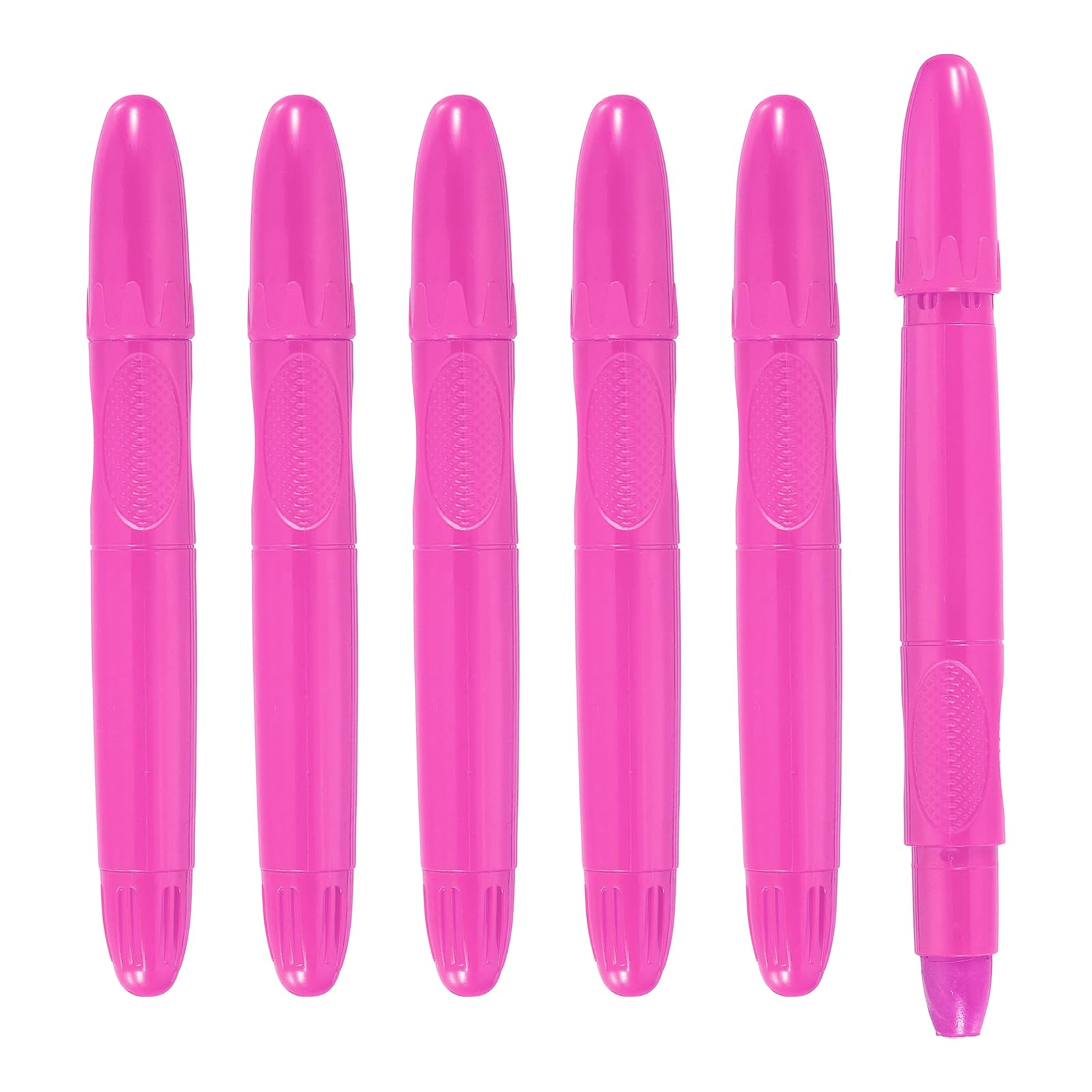 PATIKIL 6 Pack Twistable Crayons, Coloring Twist Crayon Retractable Easy to Hold Silky Washable for Coloring Books Crafts Birthday Parties Art Office Supplies, Pink