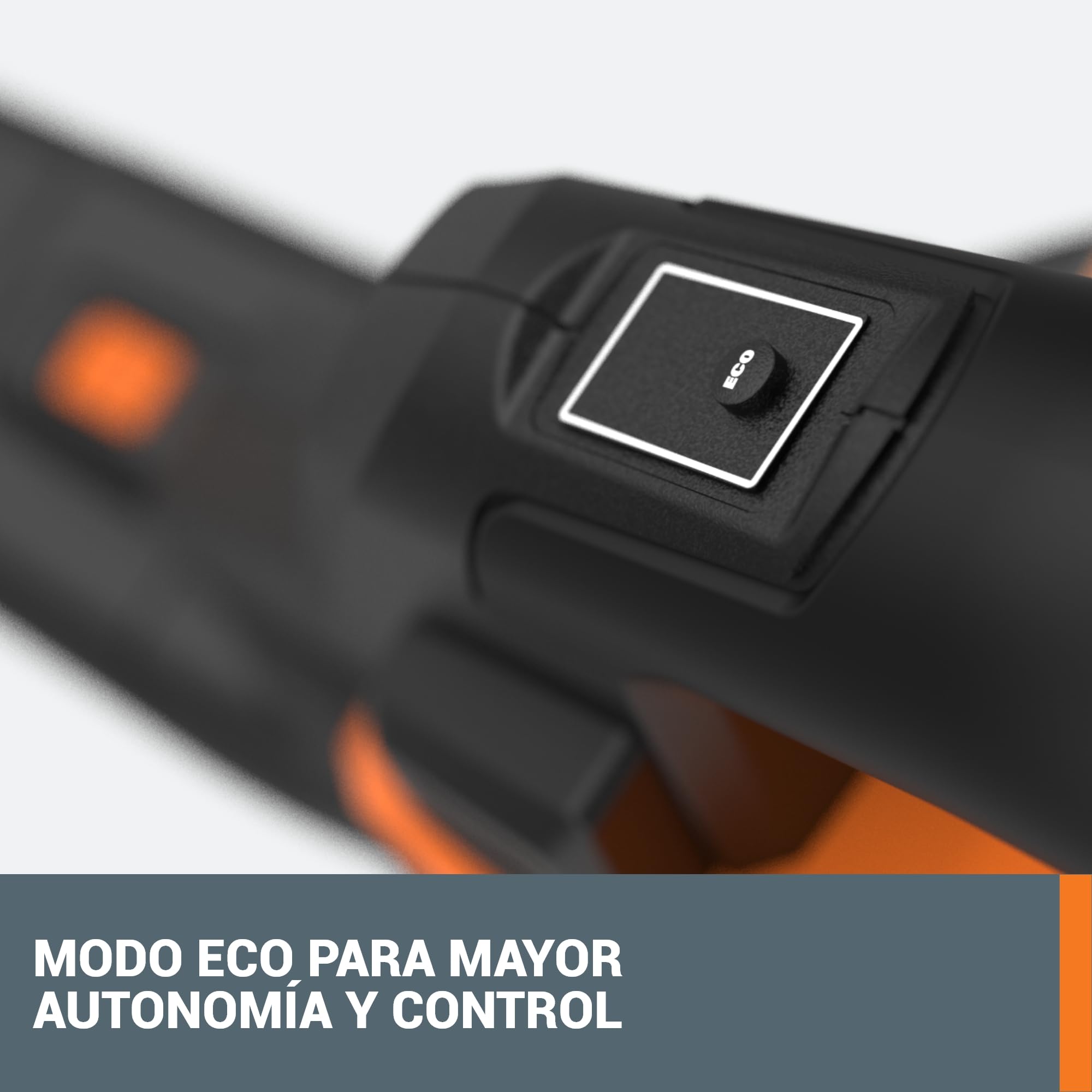 Worx WG583E.9 Soplador Aspirador Triturador 40V 335km/h | 3 en 1, caudal 575m³/h, ratio trituración 12:1, bolsa 35L, 2 baterías 20V (no incluidas)