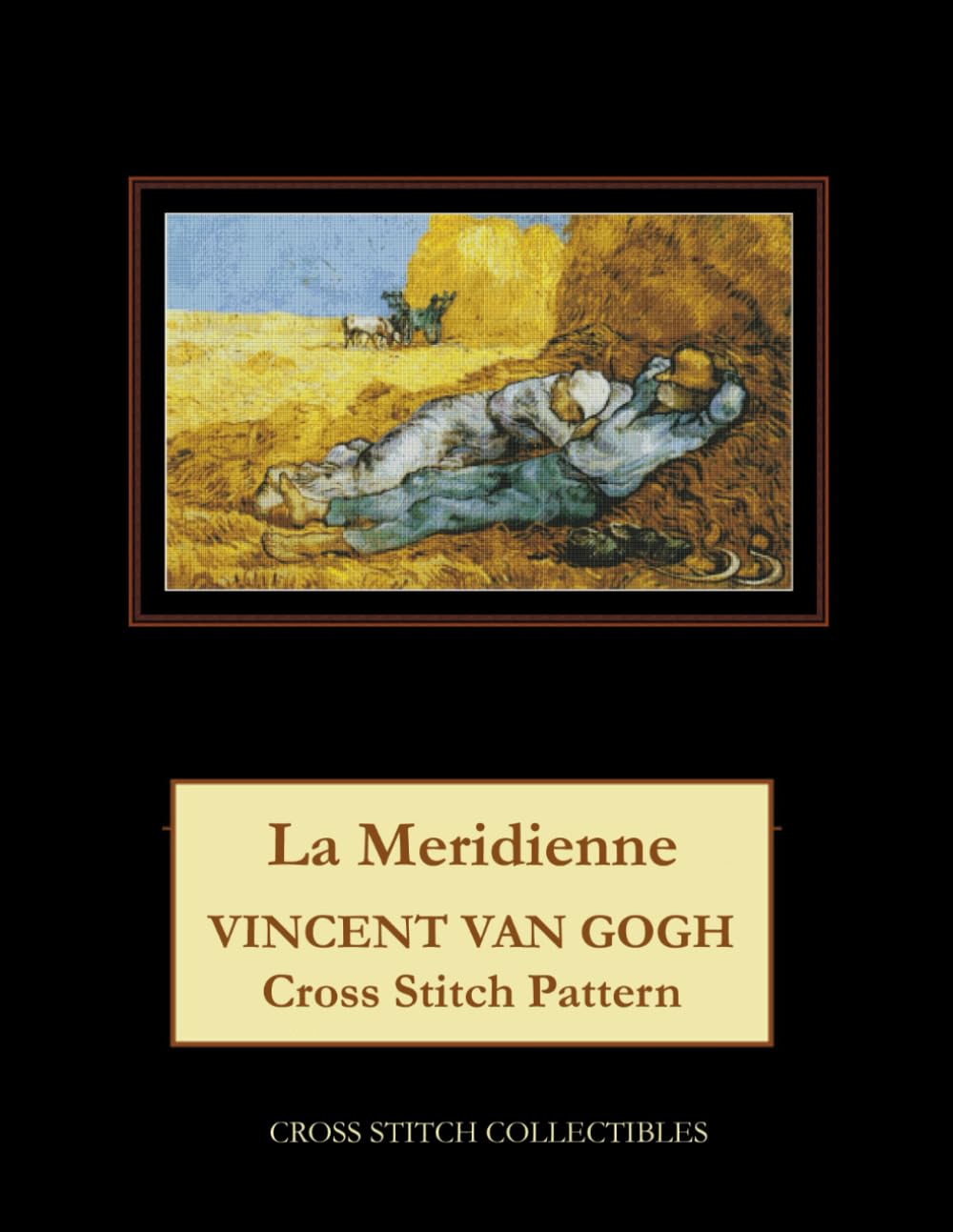 La Meridienne: Vincent Van Gogh Cross Stitch Pattern