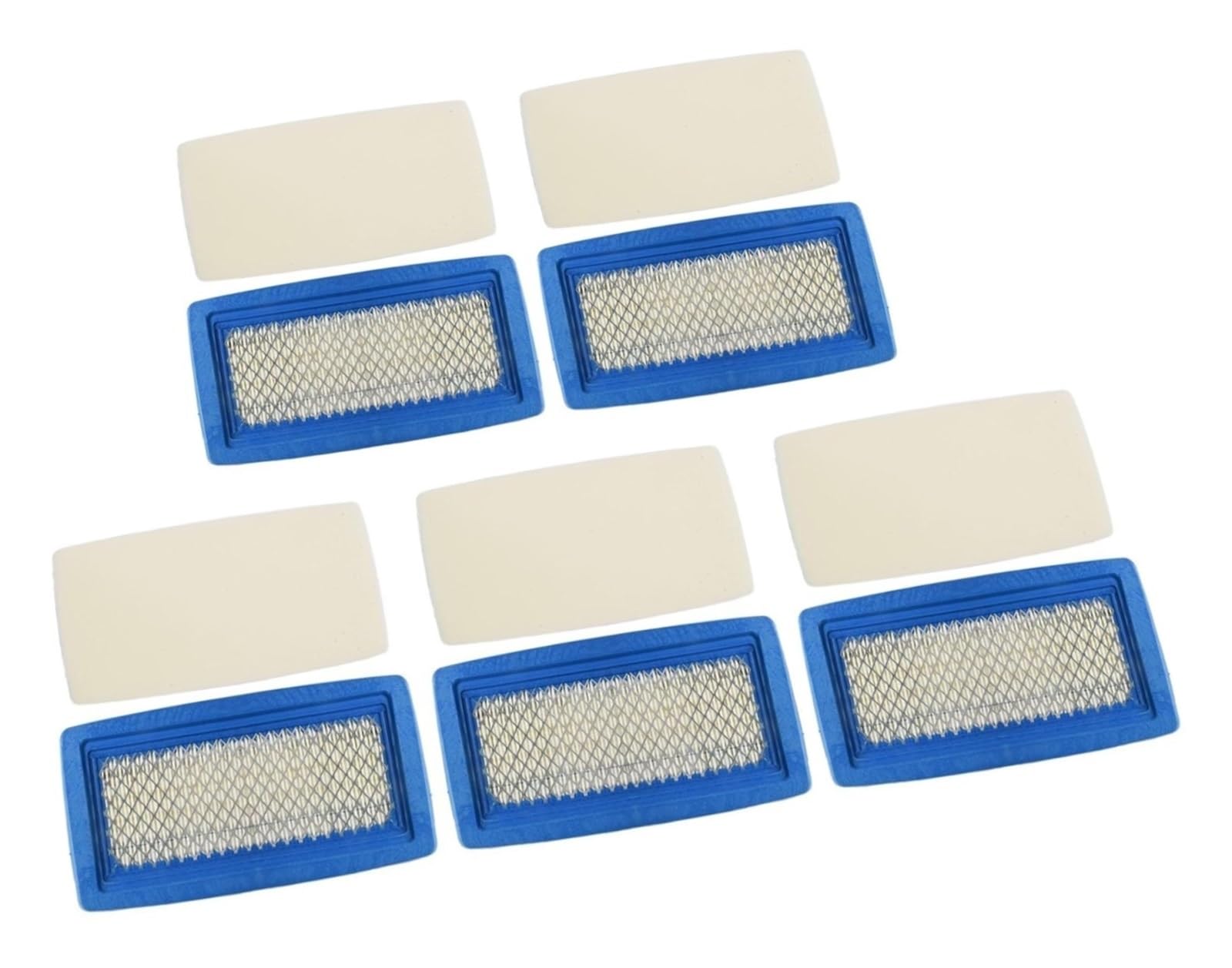 Set di 5 filtri dell'aria e prefiltri for soffiatori for foglie Echo PB 8010 PB 9010, prestazioni migliorate
