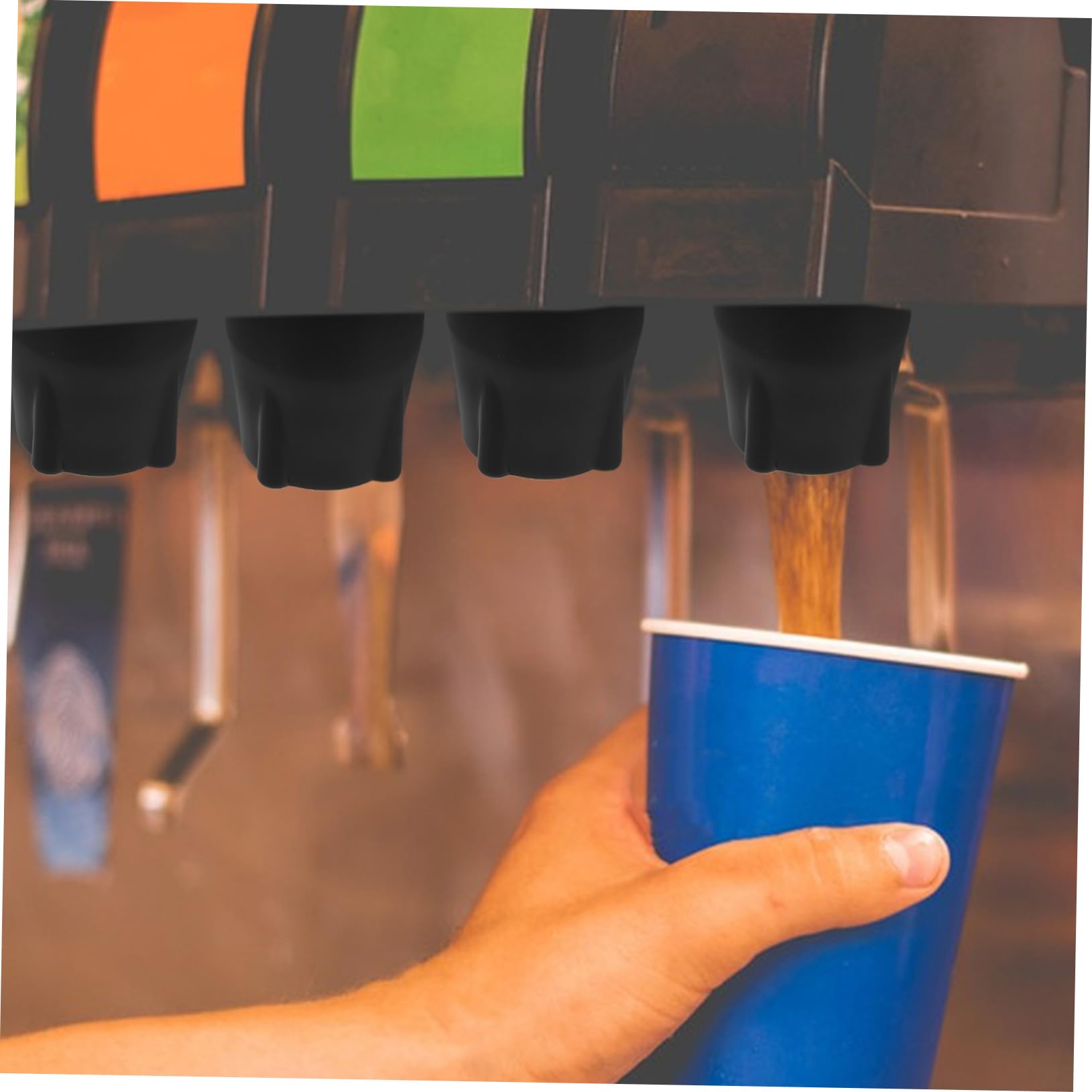 MOLUCKFU 2 Sets Soda Dispenser Valve Head Silicone Valve Head for Commercial Soda Machines