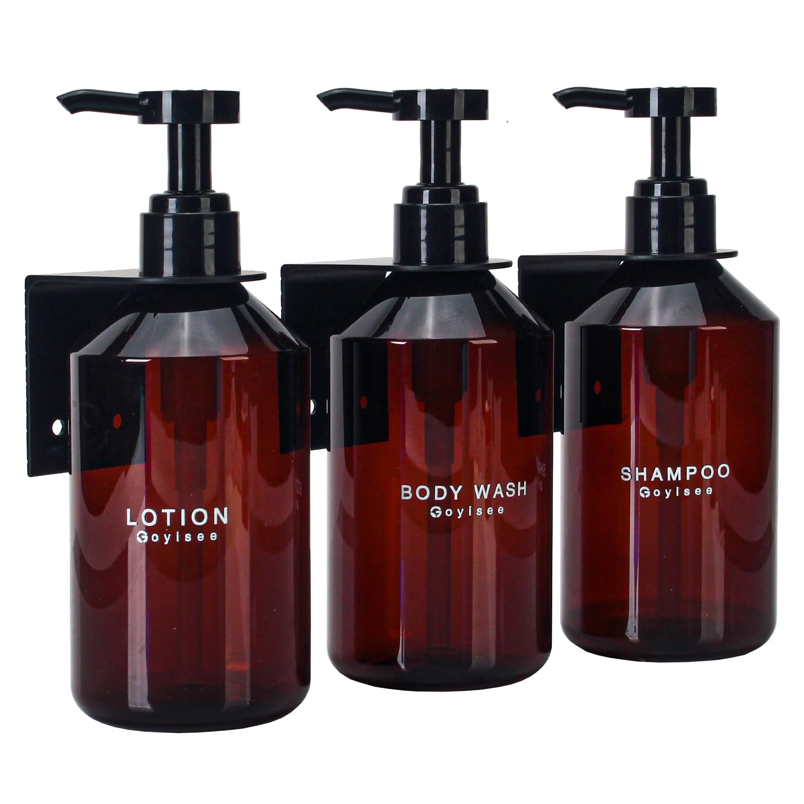 Wandmontierter 500ML PET Seifenspender mit 4CC Pumpe – Nachfüllbar, Hygienisch und Praktisch für Badezimmer und Küche