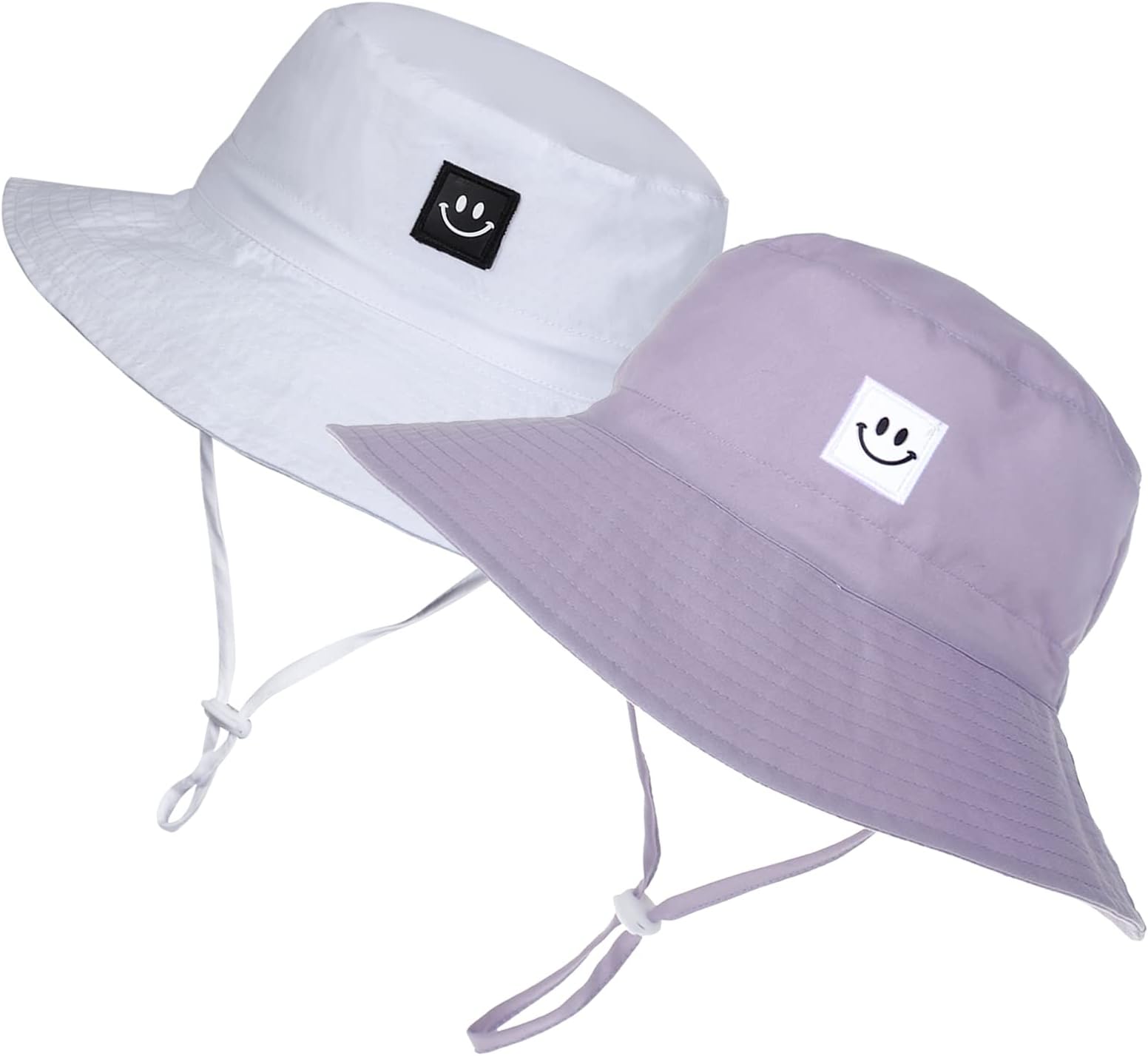 - MaxNova Baby Sun Hat Smile Face UPF 50+ Toddler Bucket Hat for Boys Girls 0-7 Years