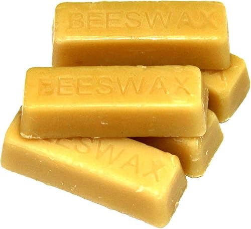 Cera de abeja 10 oz filtrada 100% amarillo puro Premium Natural Cosmético Grado A (10 barras)