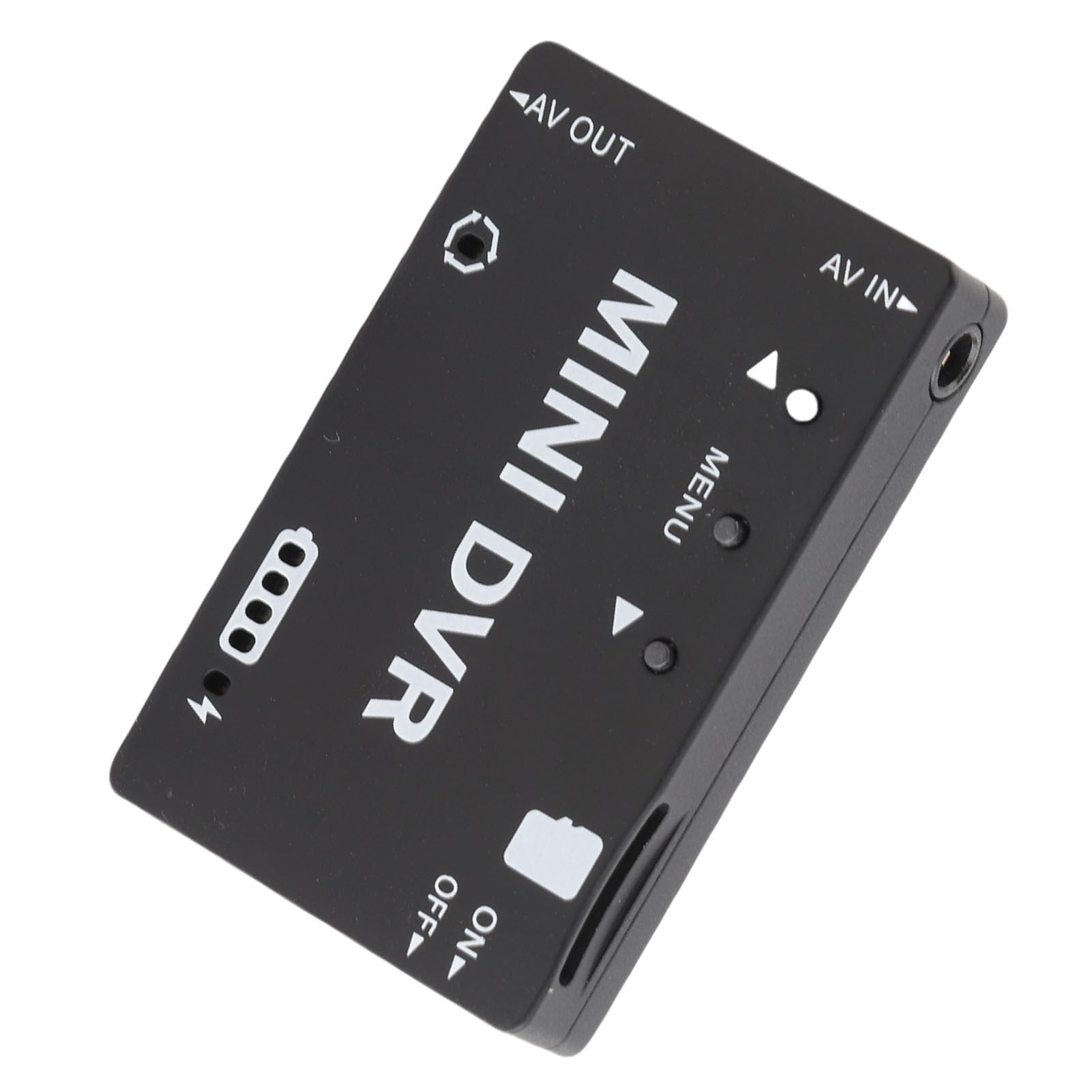 VBESTLIFE Mini-FPV-DVR-Modul mit Eingebautem Akku, Umschaltbarer NTSC-PAL-Video-O-FPV-Recorder für RC-Modelle, Gehäuse aus Aluminiumlegierung, Lange Arbeitszeit, Mehrsprachiges Menü
