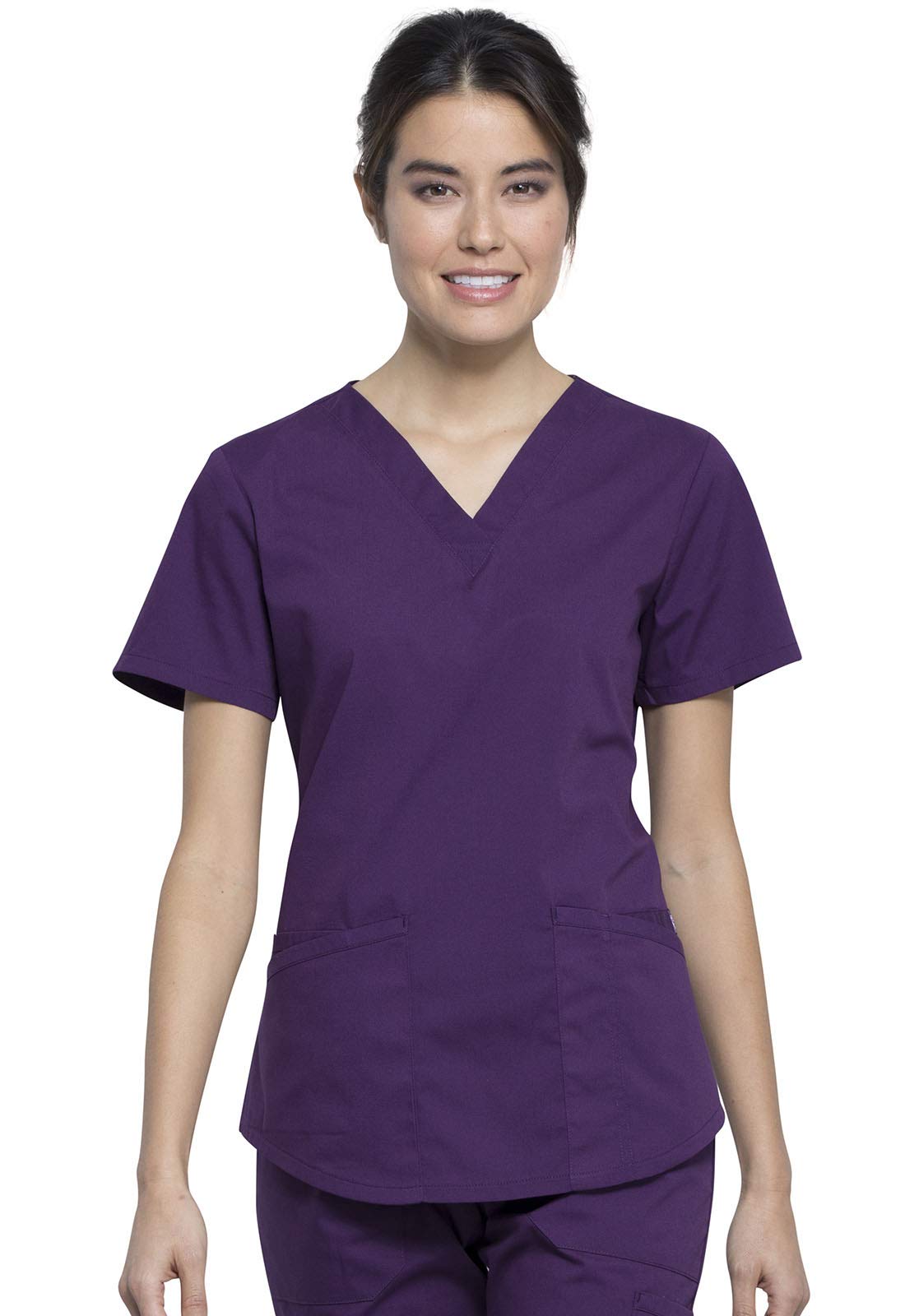 Women Scrubs Top Workwear Professionals V-Neck WW665