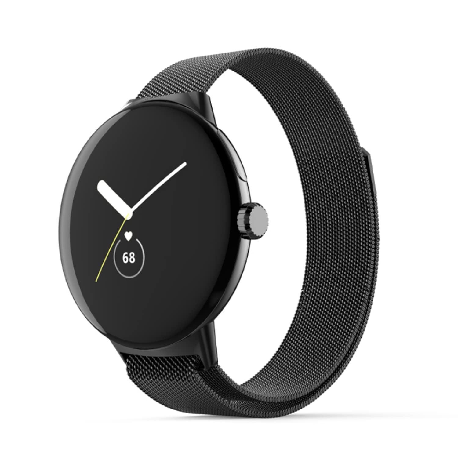 TechTrendz Metal Magnetic Watch Band for Google Pixel Watch/Pixel Watch 2 (Watch Not Included) - Black (B0CVQD821K) Amazon Price History, Amazon Price Tracker