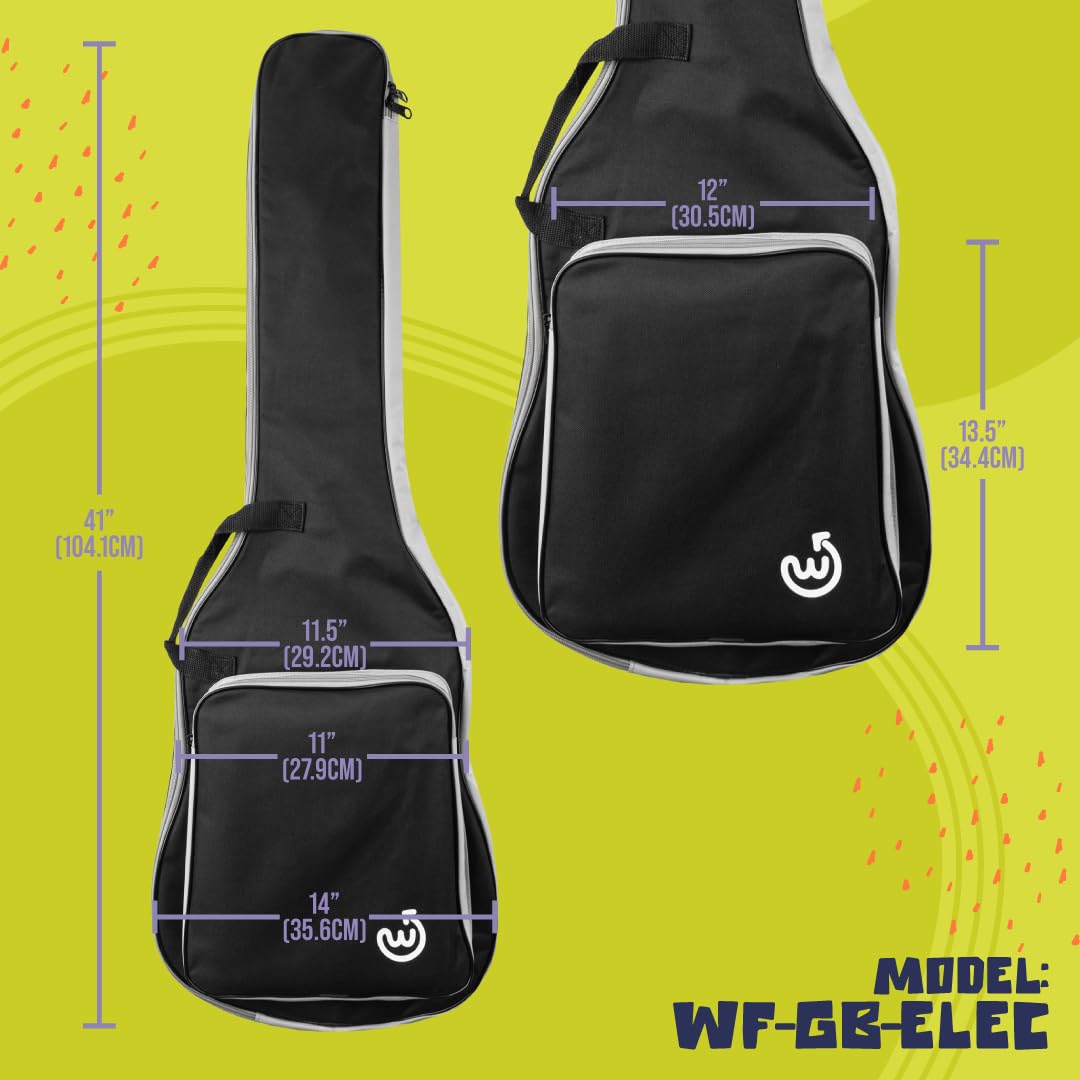 Wayfinder Supply Co. Gigbag für E-Gitarren (WF-GB-ELEC), Grau