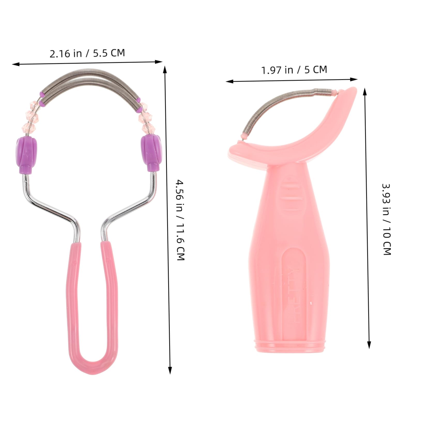 PLAFOPE Facial Threader Hair Removal Spring Hair Remover for Women Foundation Compact and Portable Hair Removal Device