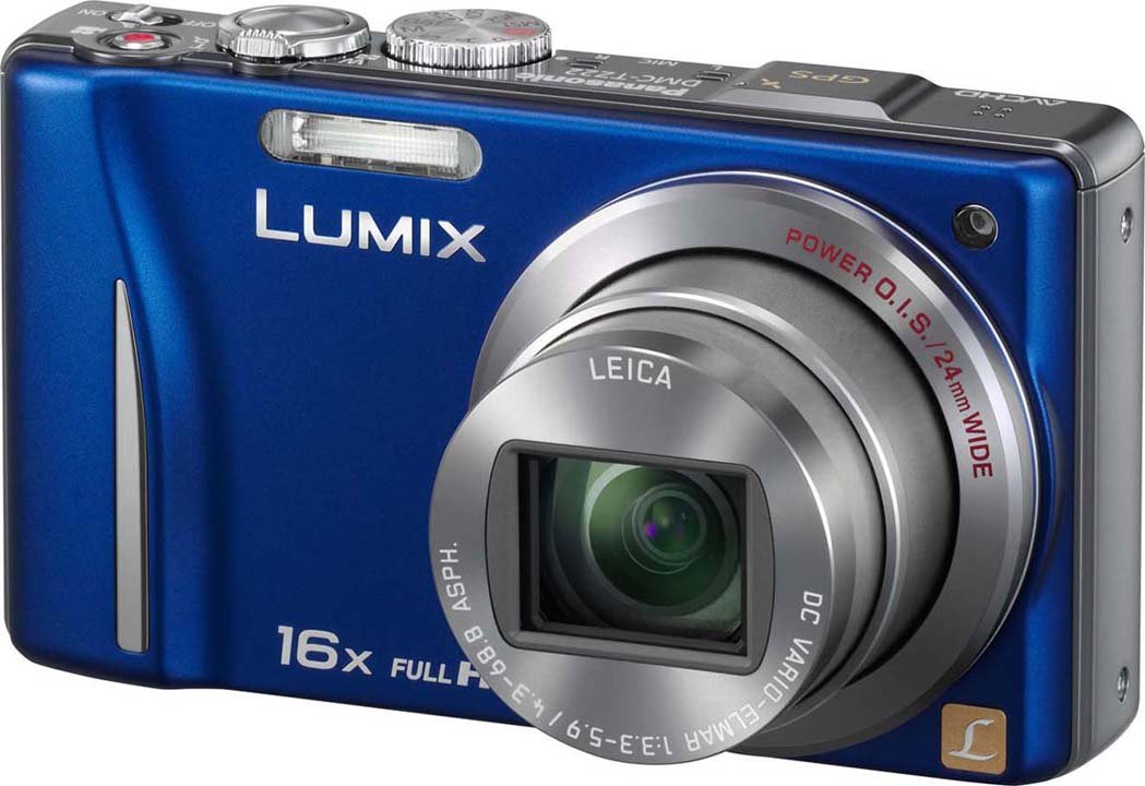 Panasonic DMC-TZ22 - Cámara Digital Compacta, 14.1 MP (3 Pulgadas, 16x Zoom óptico) - Azul