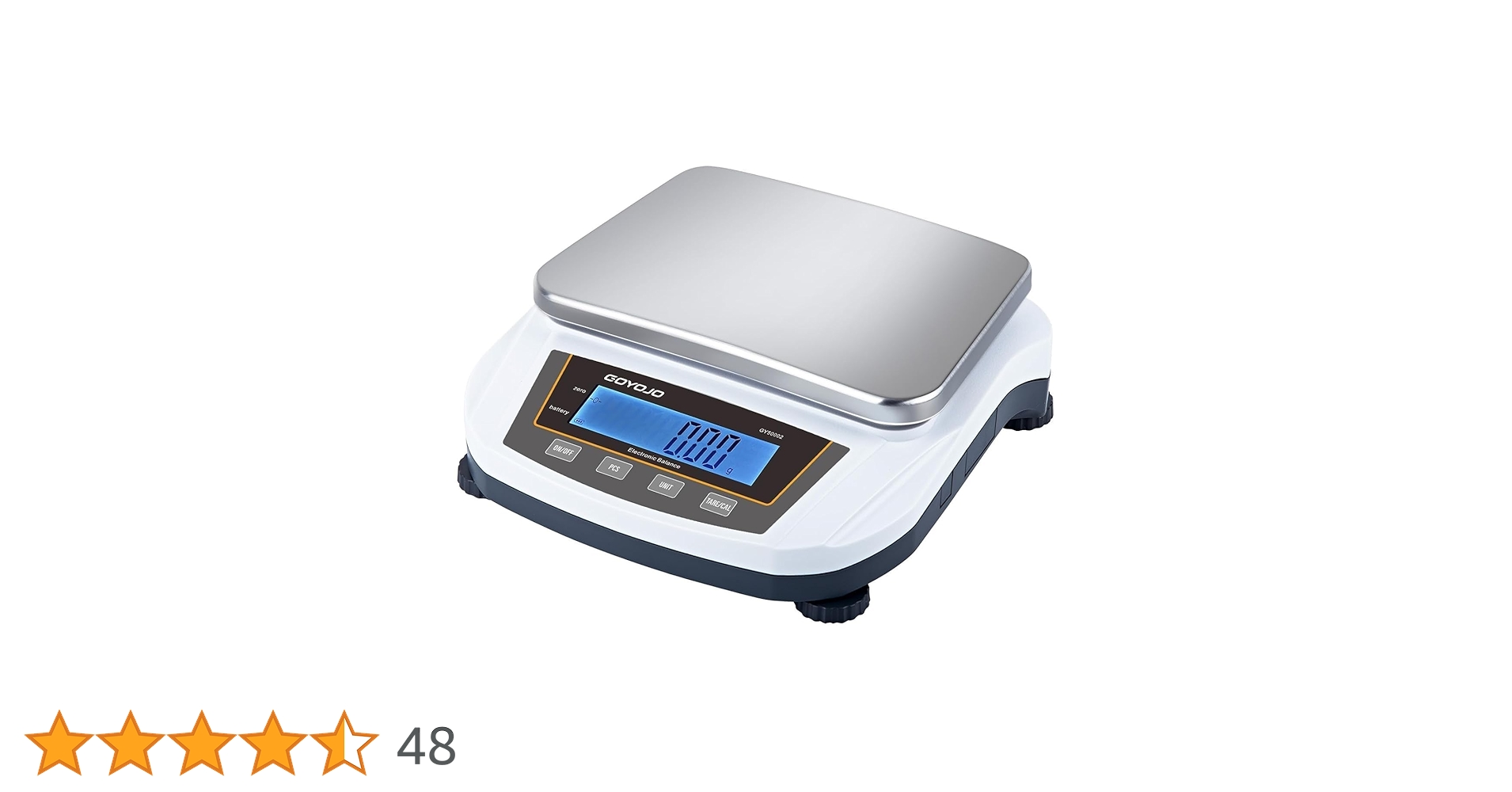 Amazon | GOYOJO 精密はかり 0.01g×5000g デジタルはかり 0.01g