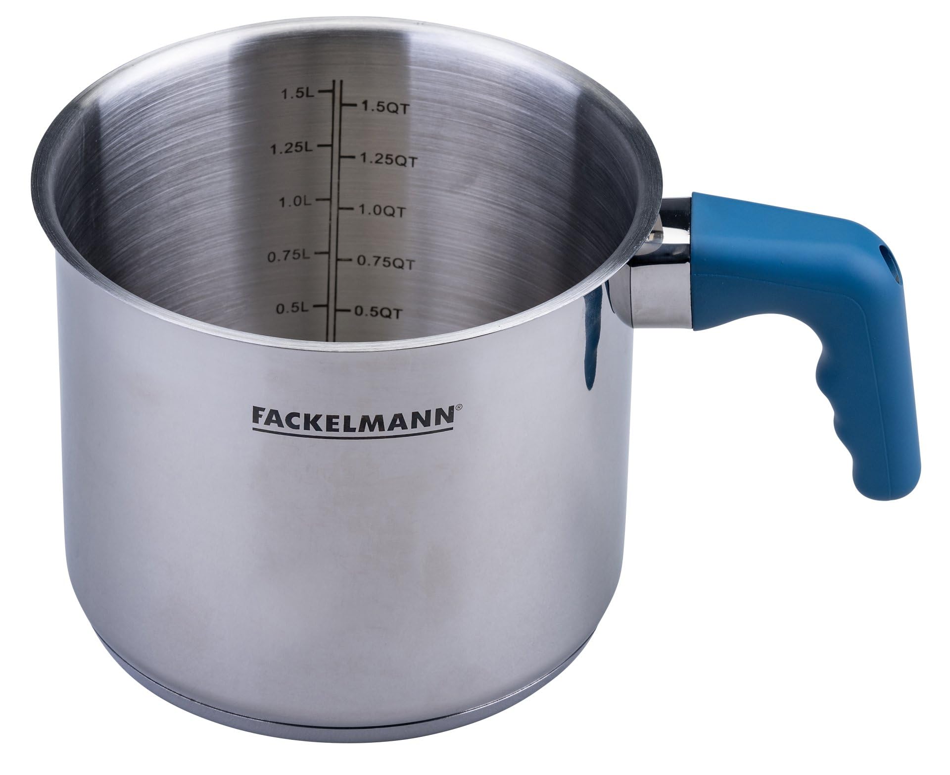 Casserole à Lait Essential Fackelmann Ø 14 cm en Acier Inoxydable