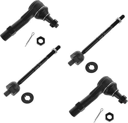 Miniatura 688 de TRQ - Juego de barras de acoplamiento delanteras interiores y exteriores