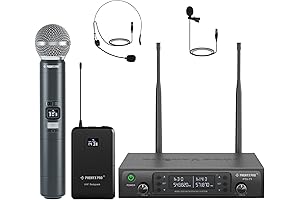 Phenyx Pro Wireless Microphone System - Your Vocal Gateway to Clarity and Versatility