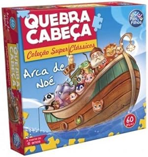 Pais & Filhos - Quebra Cabeça Arca De Noé - 60 Pçs, Sortidas