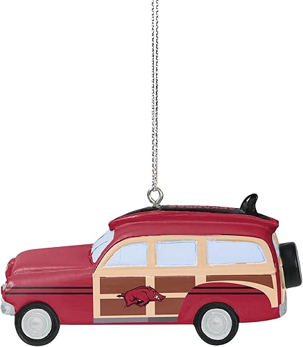 Miniatura 54 de FOCO NCAA Unisex-Adult NCAA College Team Logo Holiday Tree Station Wagon Ornament