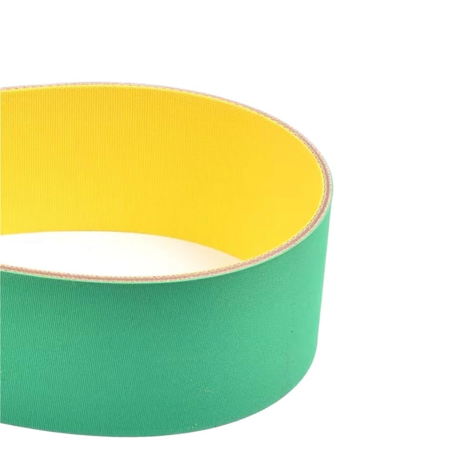 1 Stück Nylon-Flachantriebsriemen, 2 mm dick, gelbgrün, Nylon-Platten-Basisband, Maschinen-Hochgeschwindigkeitsriemen, verschleißfestes Förderband(1380x30x2mm)