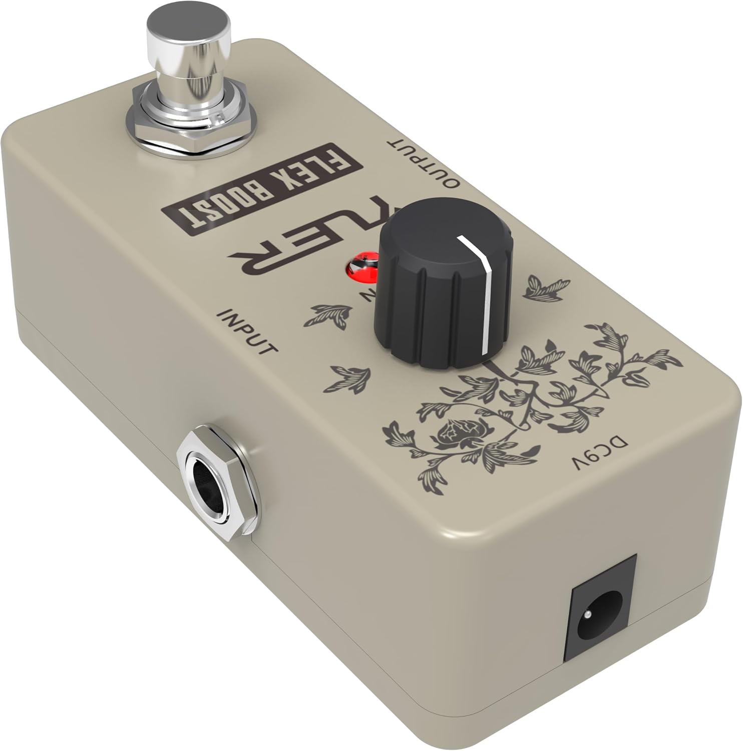Flex Boost, Guitar Effects Pedal, Mini Single Type, True Bypass, DC 9V, for Electric Guitar and Bass