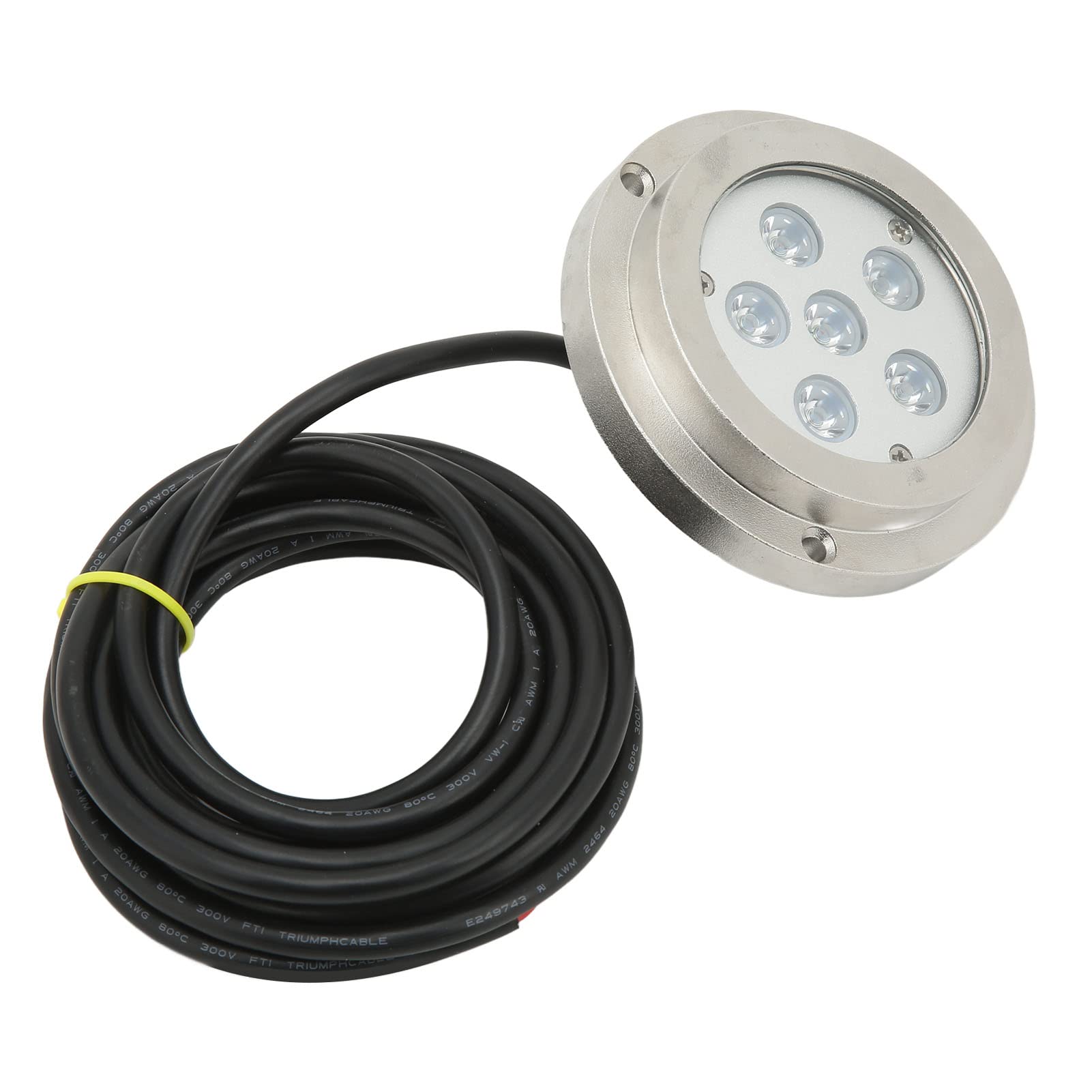 3,8-calowa lampa podwodna do łodzi Stal nierdzewna 316 IP68 Mocne uszczelnienie dla statków Jachty Motorówki