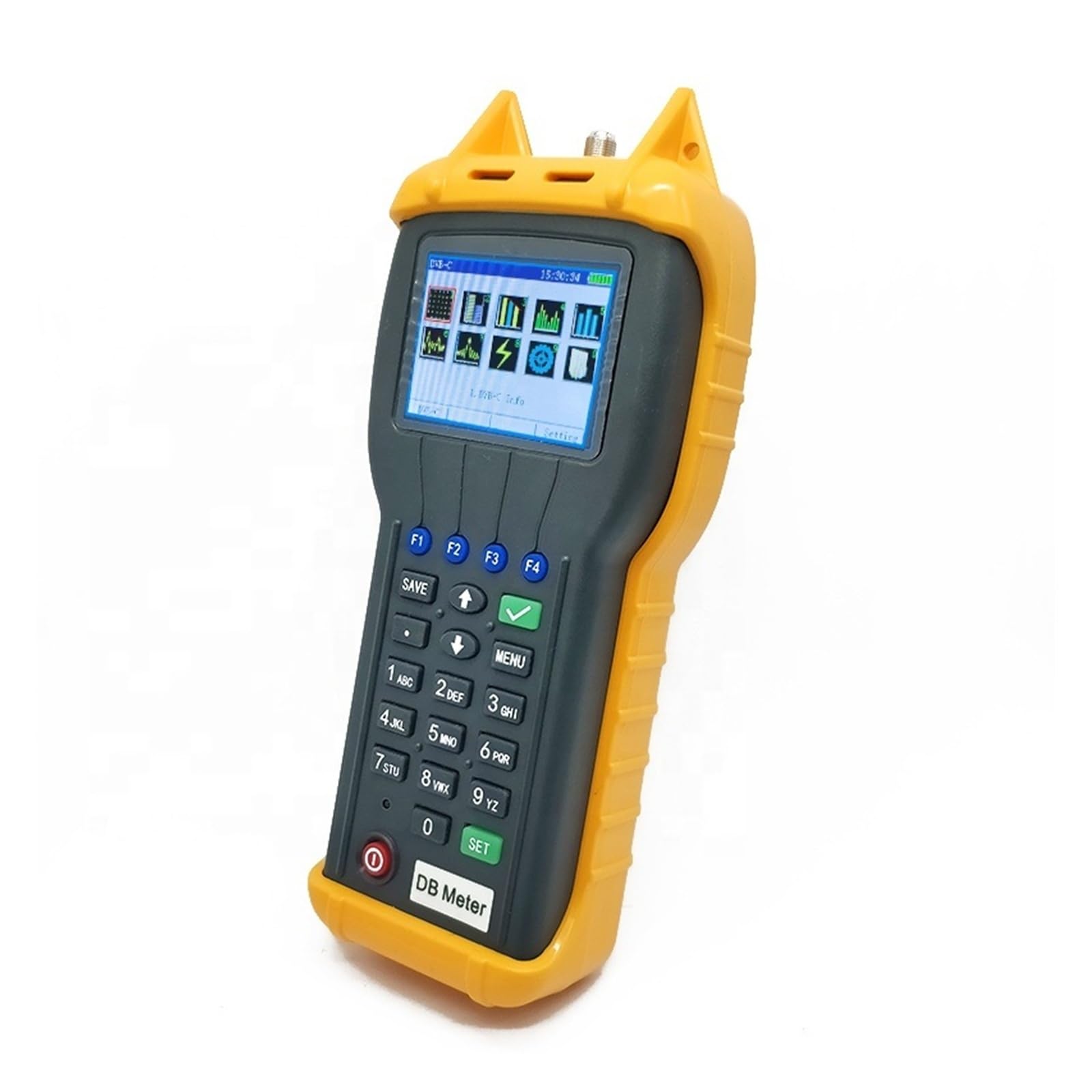 Câble TV CATV DVB-C, poignée numérique, niveau de Signal, testeur DB, 5-870MHz ± 2dB, analyse de la carte des constellations