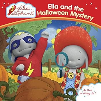 Paperback Ella and the Halloween Mystery (Ella the Elephant) Book