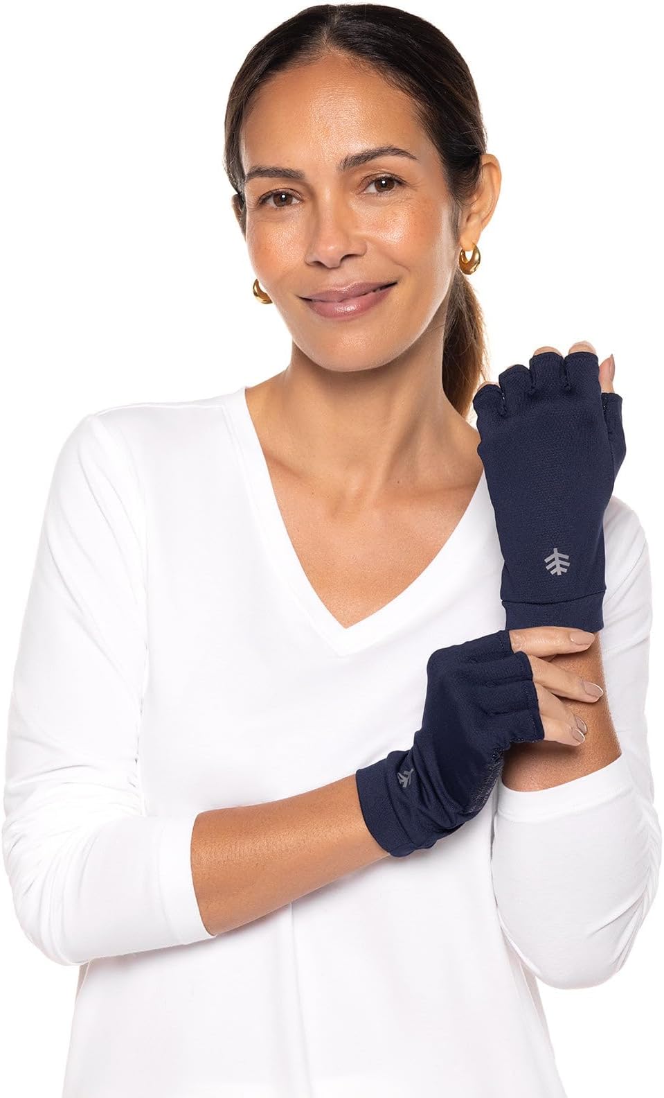 Coolibar Fingerless UV Sun Gloves - UPF 50+ Sun Protection - Ouray