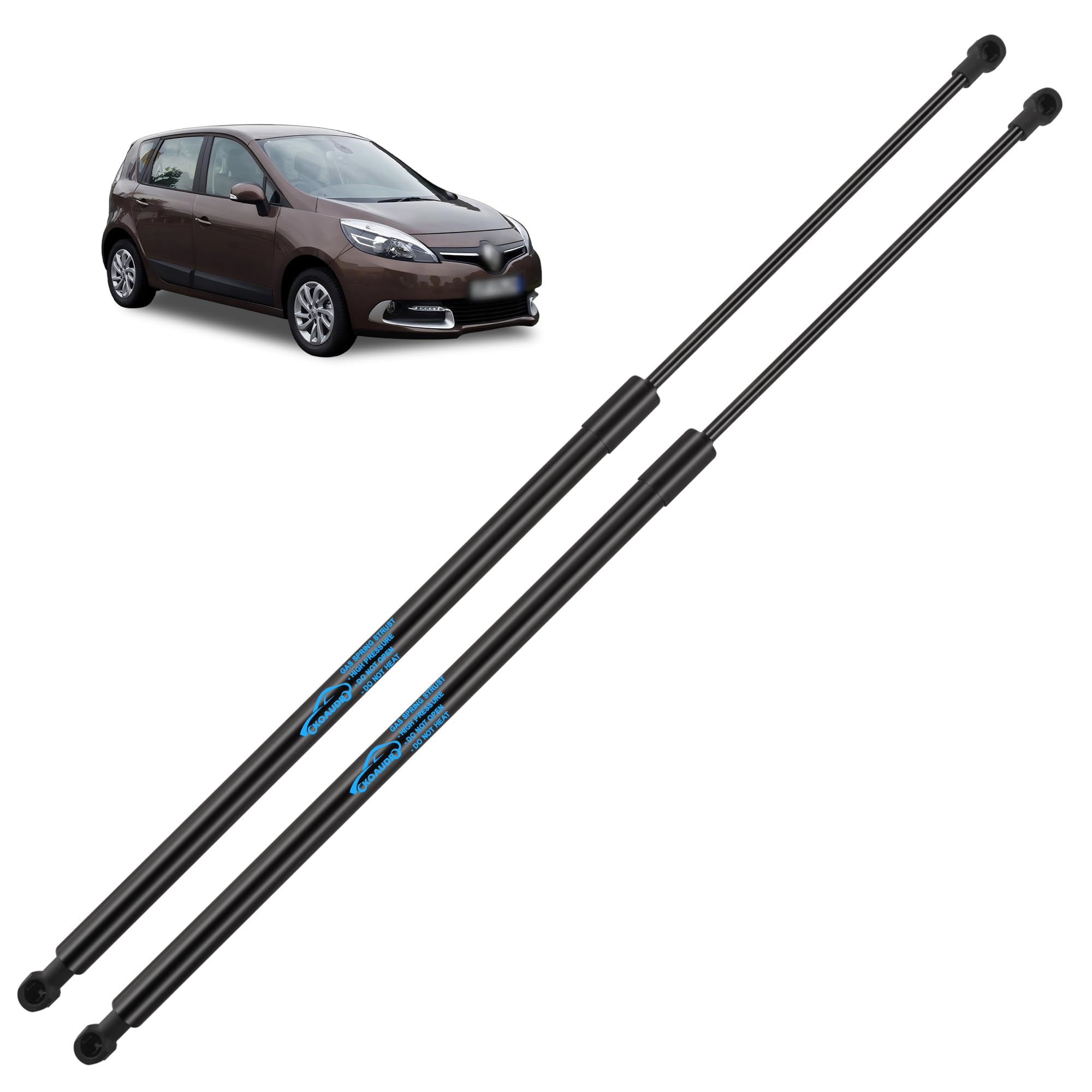 2X Ammortizzatori Posteriori per Grand Scenic 3 (2009-2016） Molle a Gas Portellone Posteriore Pistoni Portellone Posteriore per 904510005R, 904517337R, 700510524BO, 700021