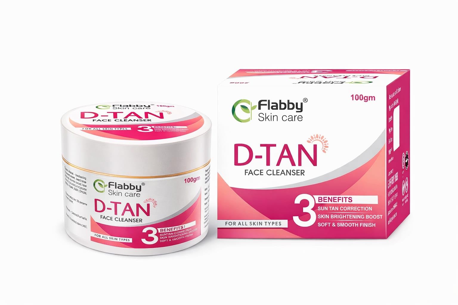 D-TAN Face Cleanser, Sun Tan Correction, Skin Brightening Boost, with Clove Oil, Cream Form, 100gm-image-14