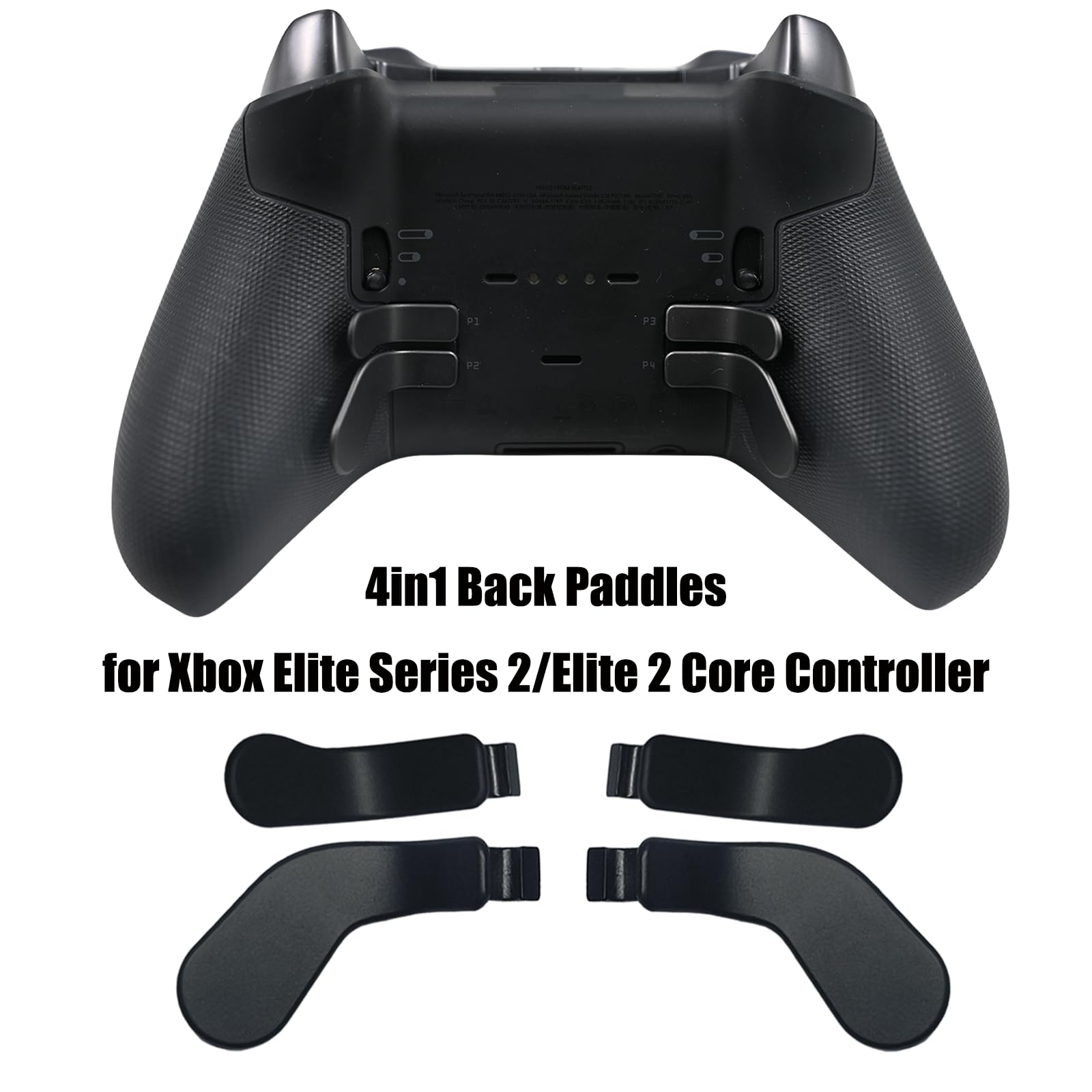 Palillos de metal 13 en 1 para Xbox One Elite Series 2, accesorios para Xbox Elite Controller Series 2, piezas de accesorios, incluye palanca de mando de metal Mod 6 Swap, 4 palas, 2 D-Pads, 1