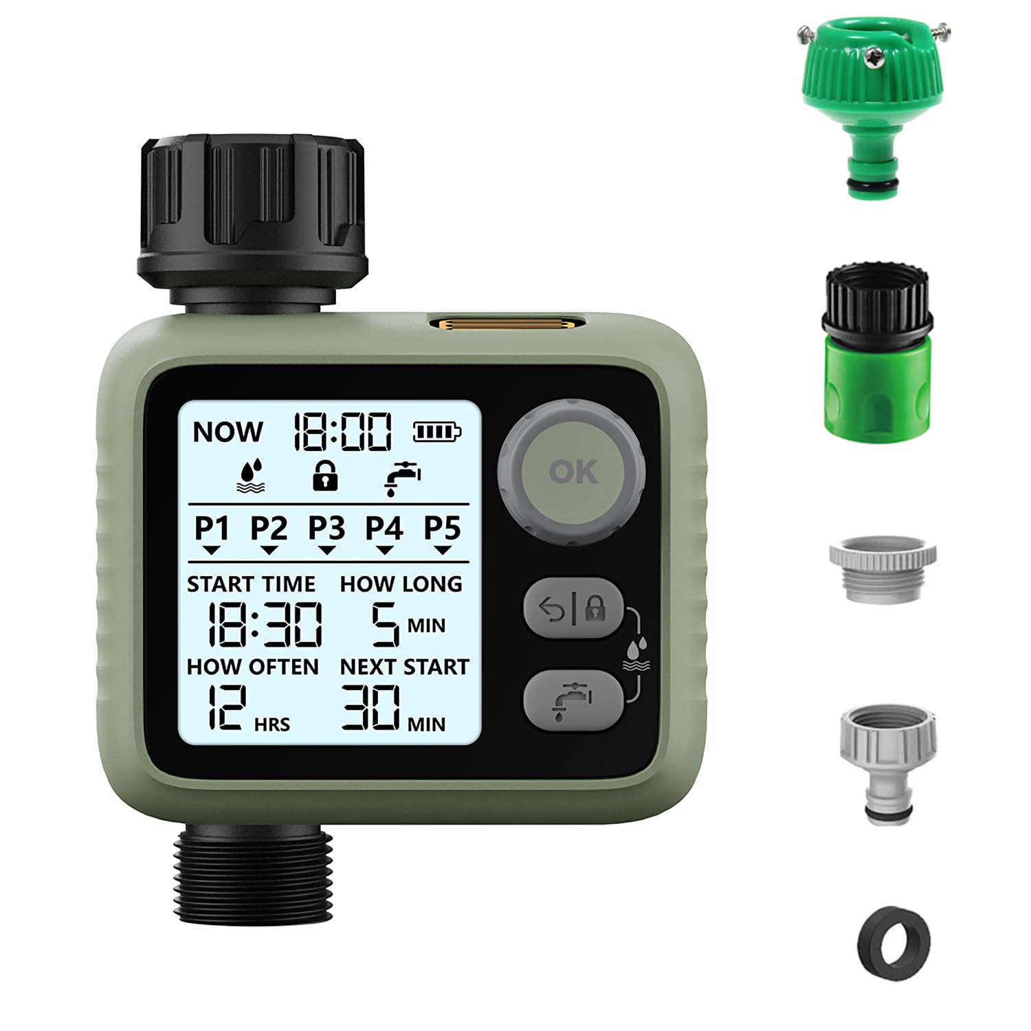 自動散水タイマー 散水ホース 植物灌水 散水システム 散水用具 10鉢対応可能 Amazon.co.jp: シバ屋 自動散水タイマー 適格請求書ok 散水ホース 植物