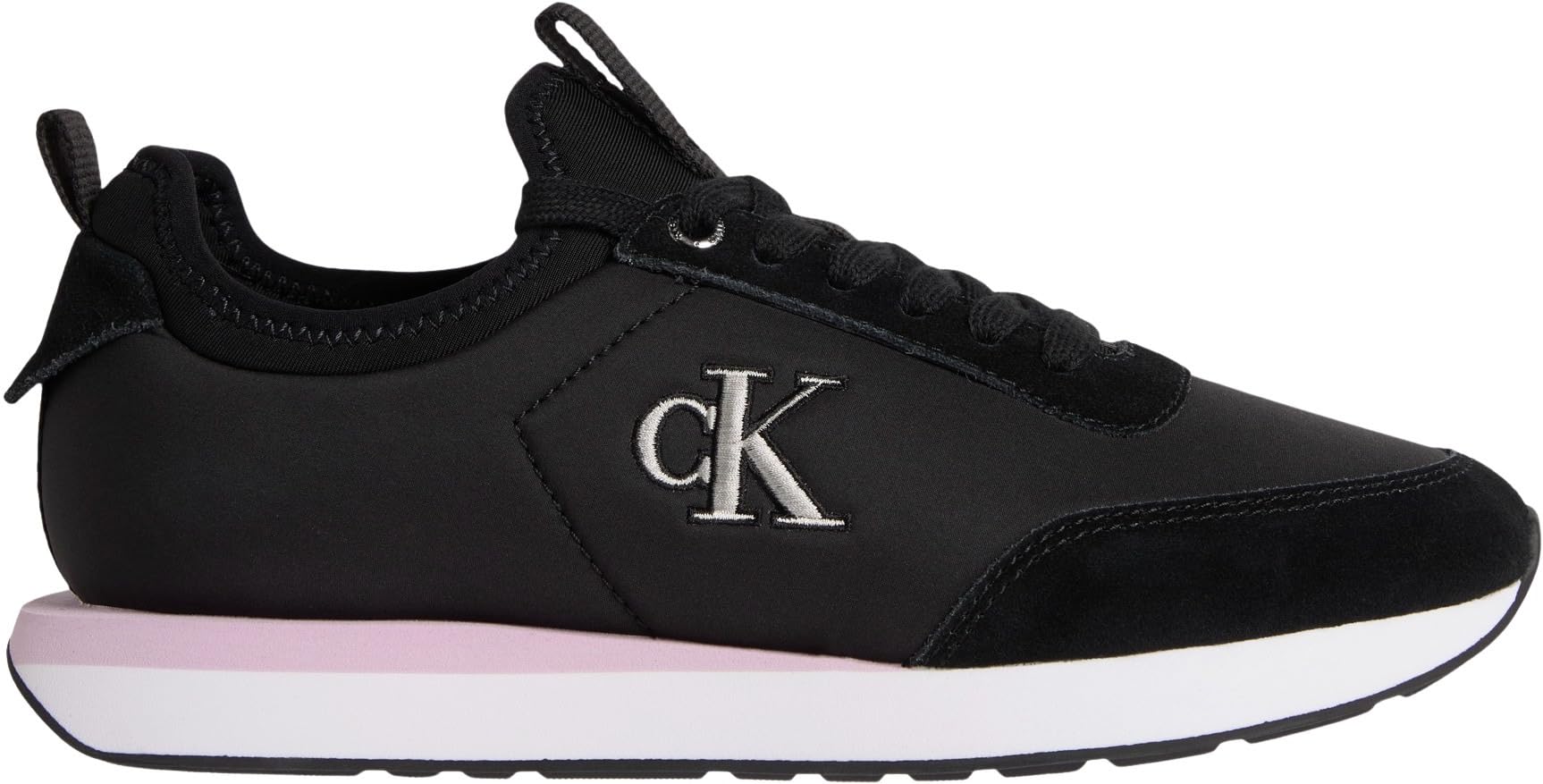 Calvin Klein Damen Runner Sneaker Retro Sock Nylon mit Logo