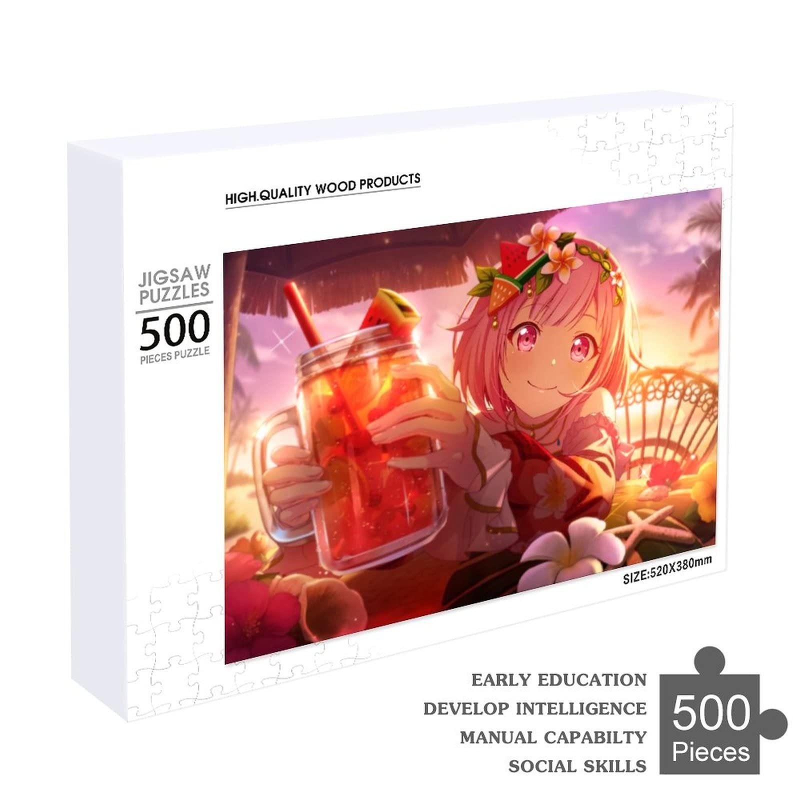 Amazon.co.jp: 鳳 えむ 500/ 1000ピース ジグソーパズル 子供