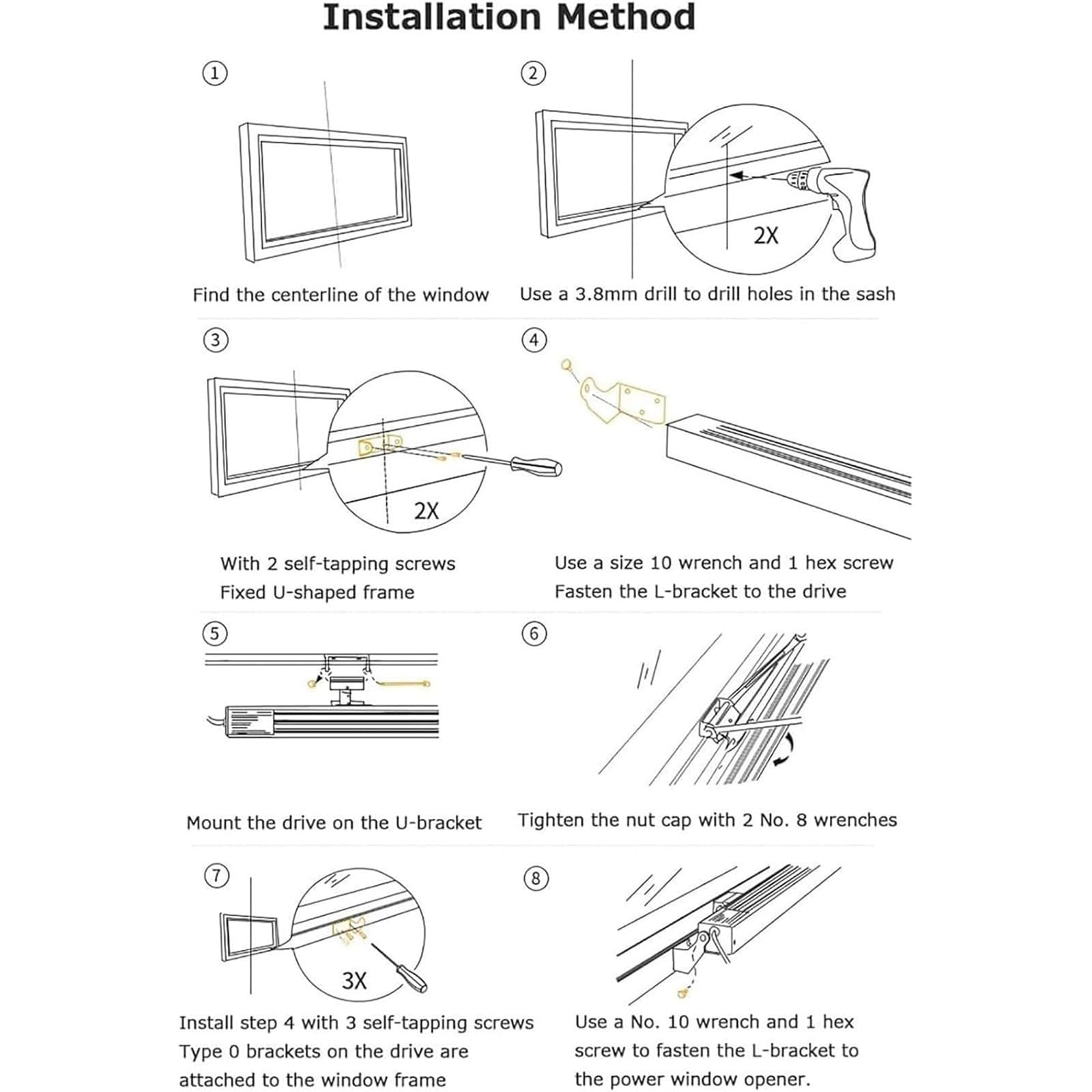 Elektryczny siłownik do otwierania okien, automatyczny pilot zdalnego sterowania z przełącznikiem ściennym, moment obrotowy 400, dwuwarstwowy łańcuch, cicha konstrukcja, do okien dachowych