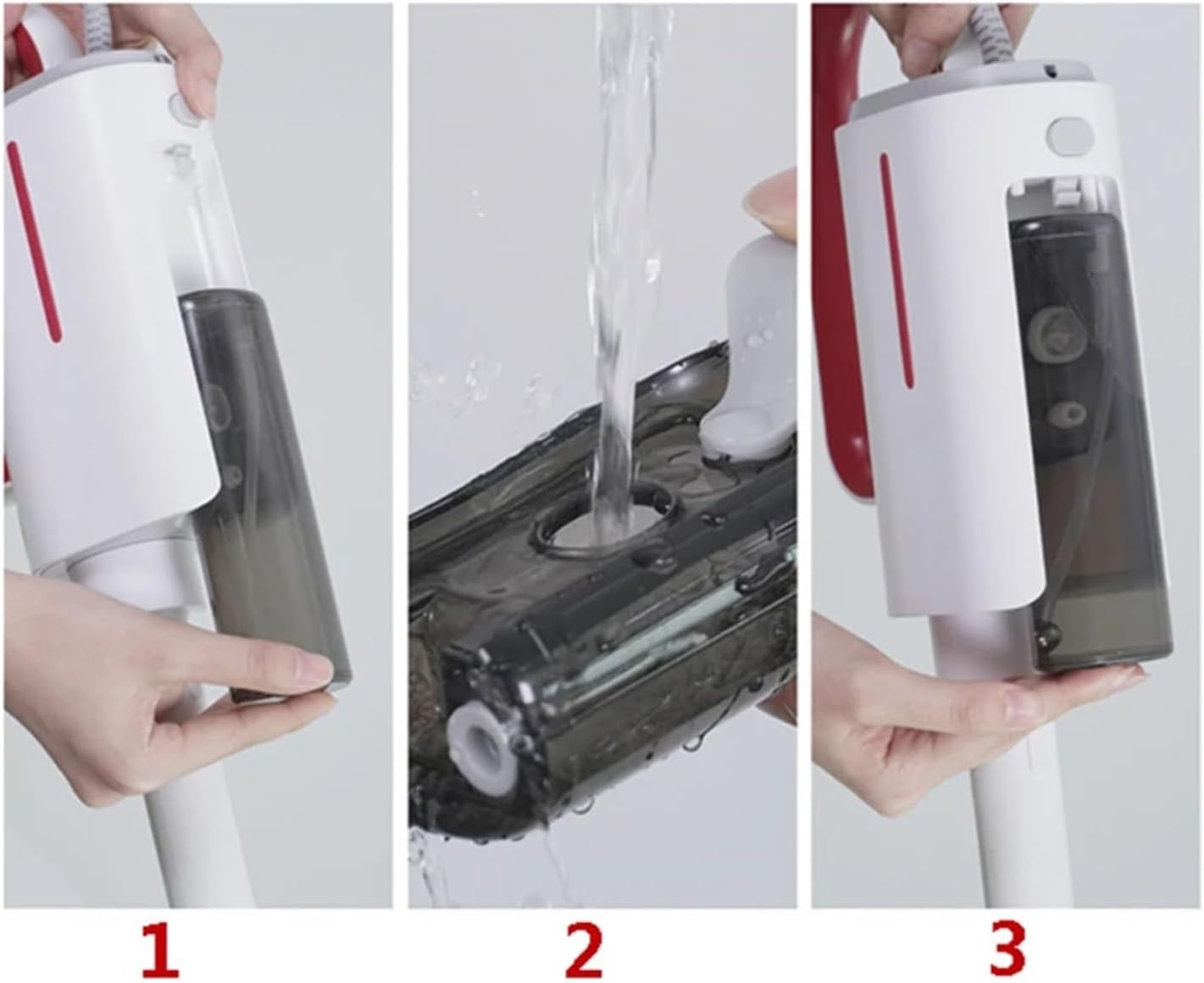 1PCS Steam Mop Water Tank Original Water Tank Accessories .Compatible for Deerma. DEM-ZQ610/ZQ600/ZQ650