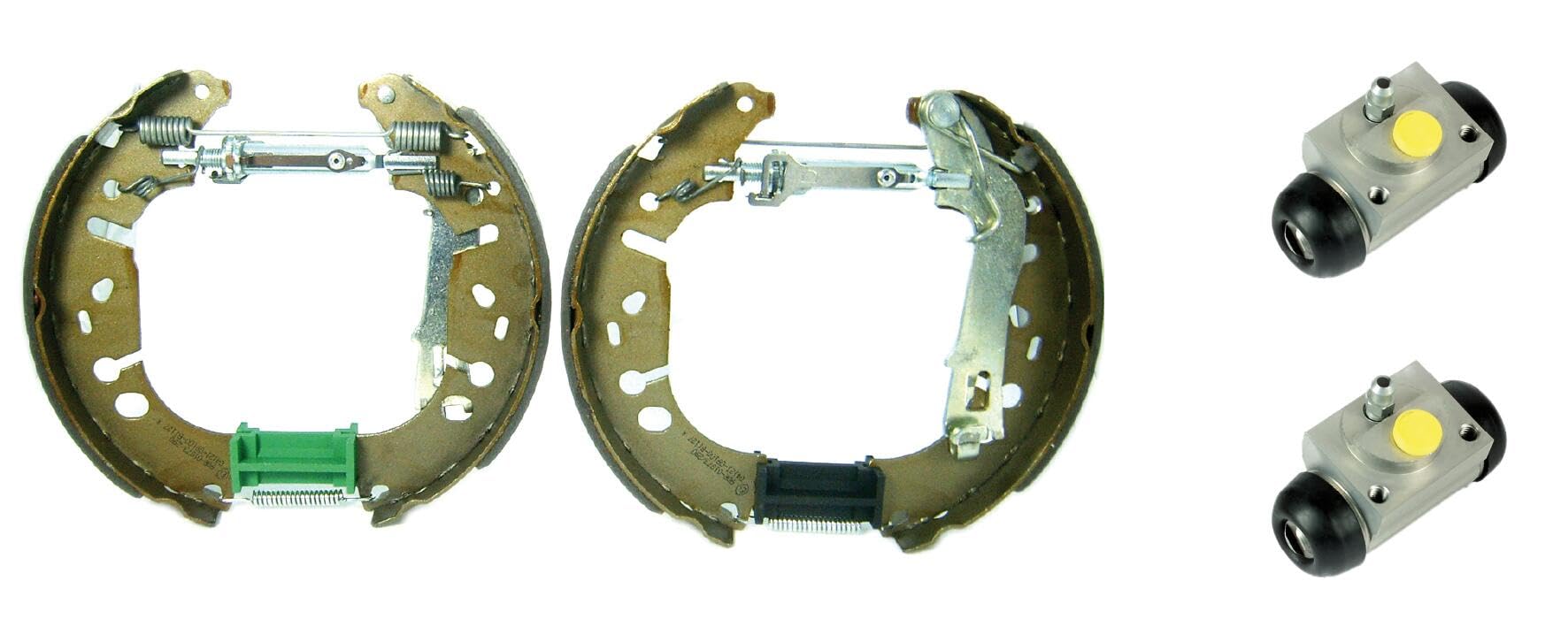 FERODO FMK443 Kit freno Freno a tamburo con cilindretto freno Posteriore | Compatibile con: OPEL ADAM, CORSA D, CORSA D Kasten/Schrägheck