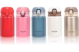 Diller Thermos Water Bottle - 10 Oz Mini Vacuum Flask