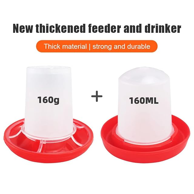 Foto 2 de 8 de Comedero automático para pollitos, pájaros, palomas, codornices, fácil de usar, para criadores, no se ahogan