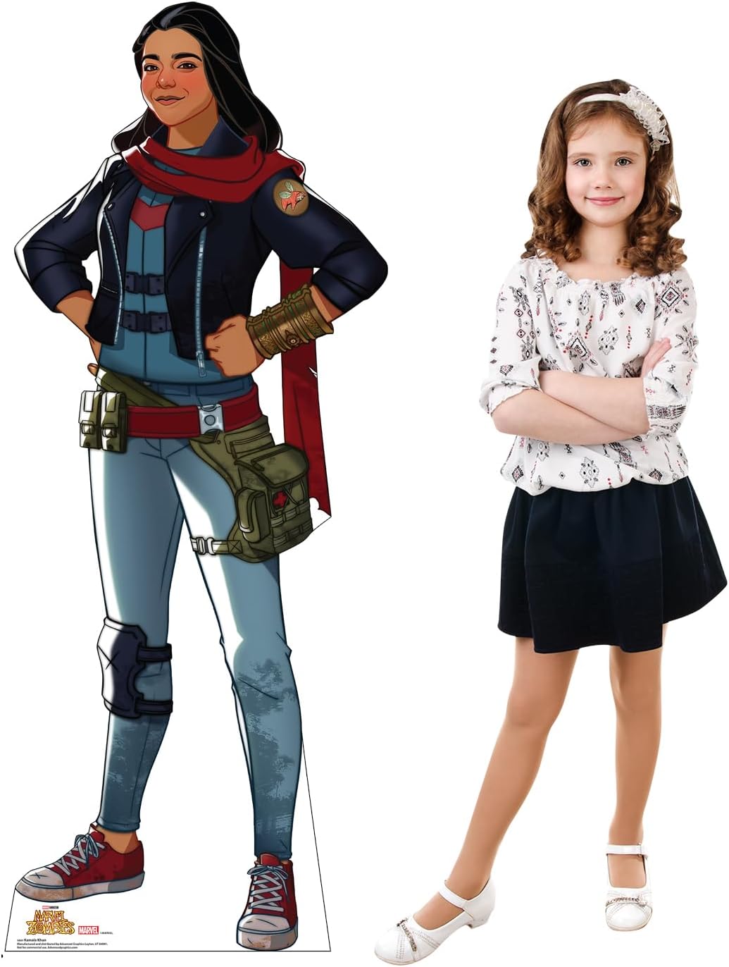 Cardboard People Kamala Khan Life Size Cardboard Cutout Standup - Marvel Zombies (Animated TV Miniseries)