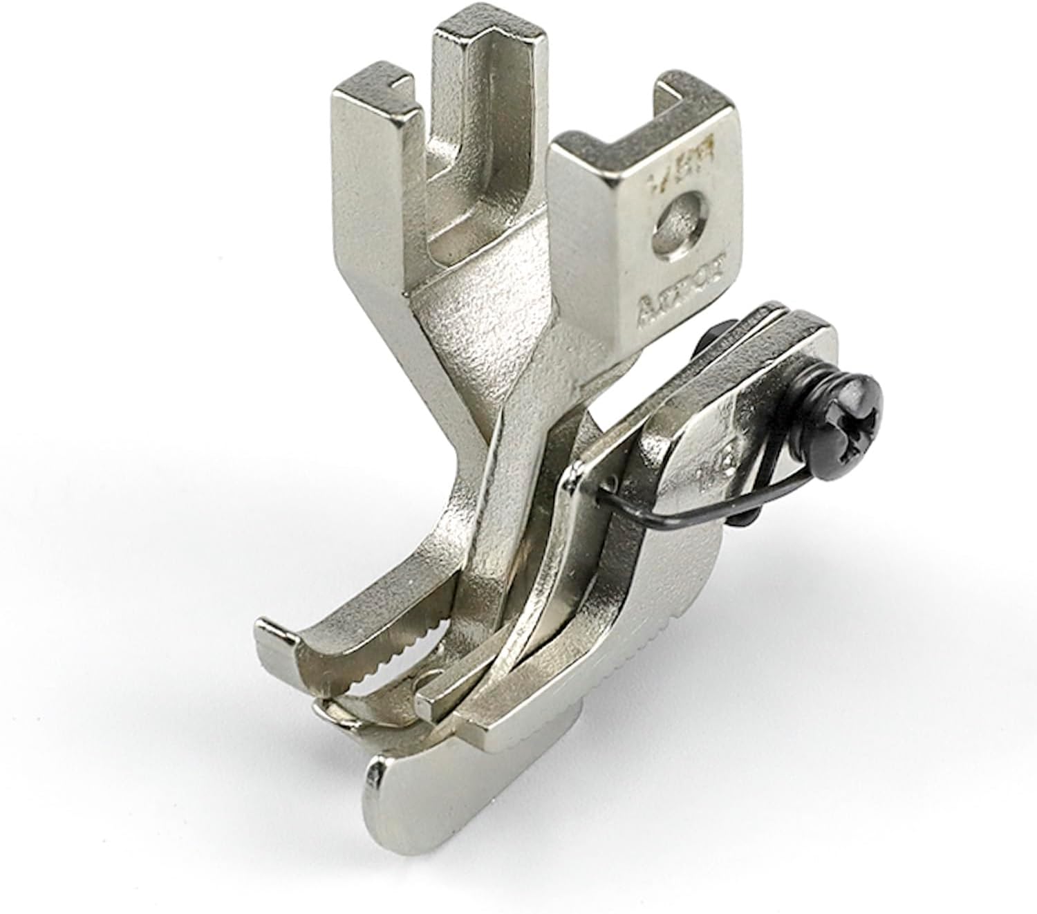 Blooy - Top Stitch Right/Left Edge Guide Walking Presser Foot Fit Industrial Sewing Machines JUKI DU-141 DU-1181 CONSEW 205RB Brother B797 (1/8R inch)