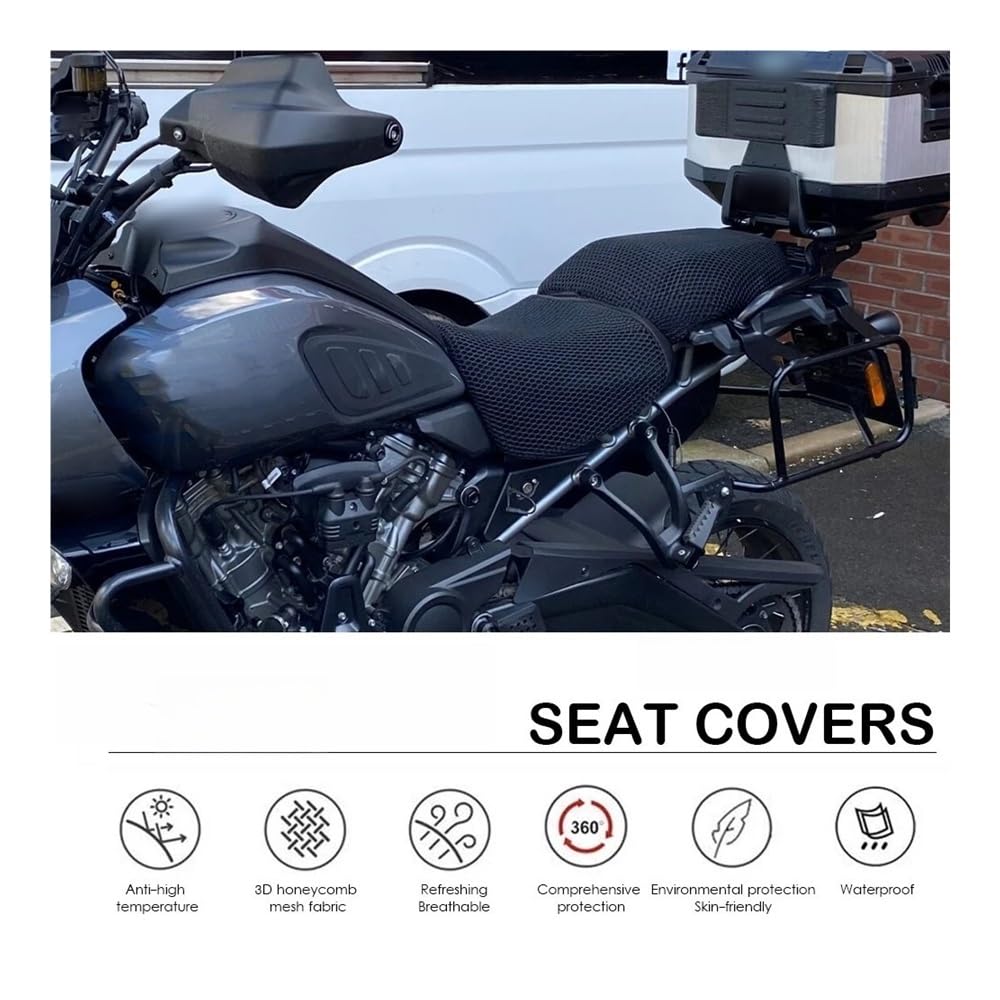 Coprisella per moto sportiva Per P&an Am&erica 1250 S Coprisedile Per Moto Cuscino Protettivo Per Sedile In Tessuto A Rete Per Accessori Per &an