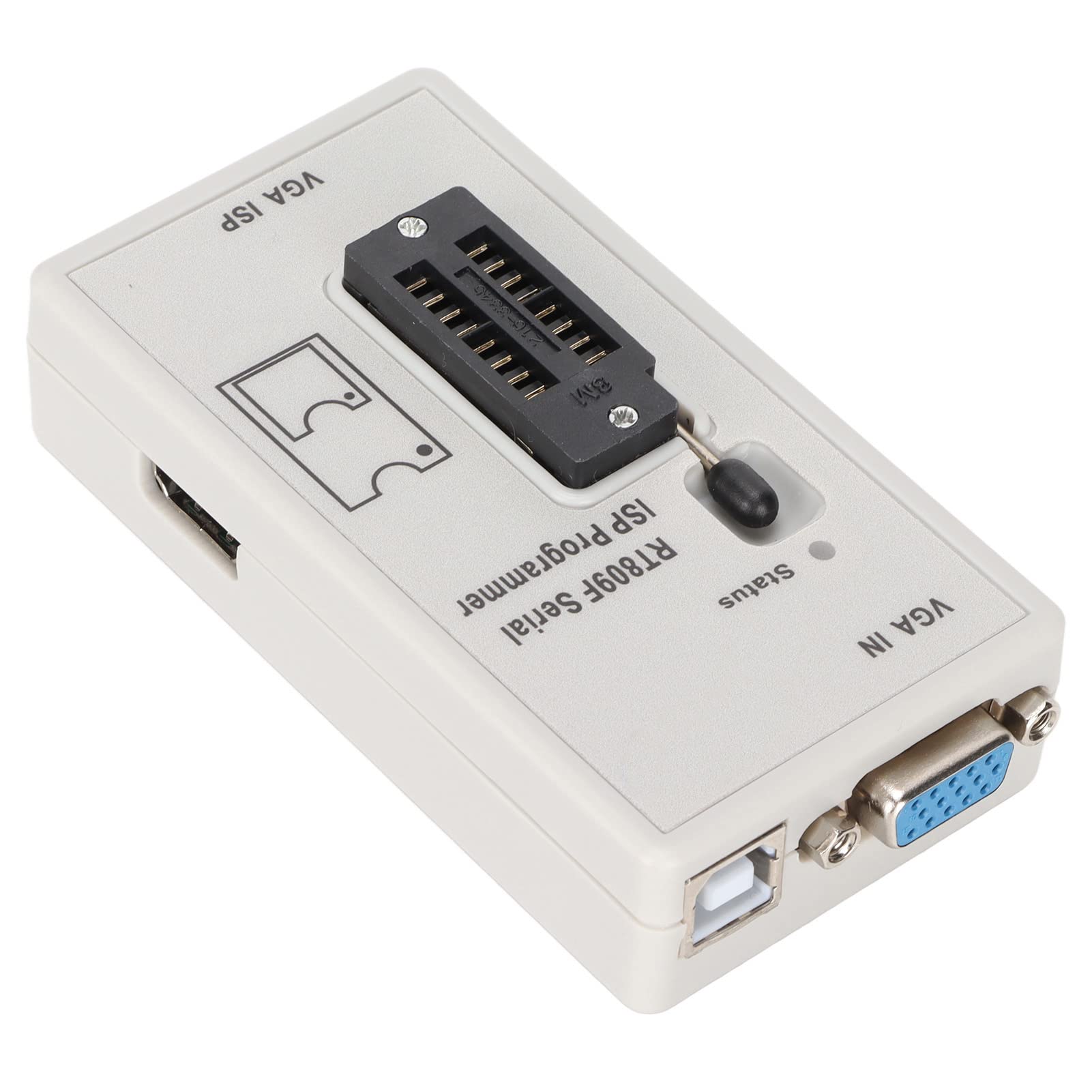Programmatore LCD per PC Identificazione Automatica Alta compatibilità per BIOS Notebook e Programmazione Flash SPI 1 Programmatore RT809F