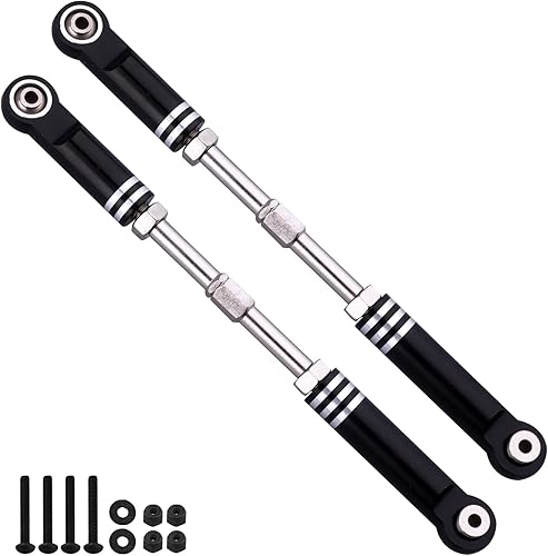 Miniatura 4 de Kit de enlaces de suspensión trasera de aluminio para la dirección y los eslabones de levadura para Arrma 18 KratonNotorious 6S BLX Upgrades Parts