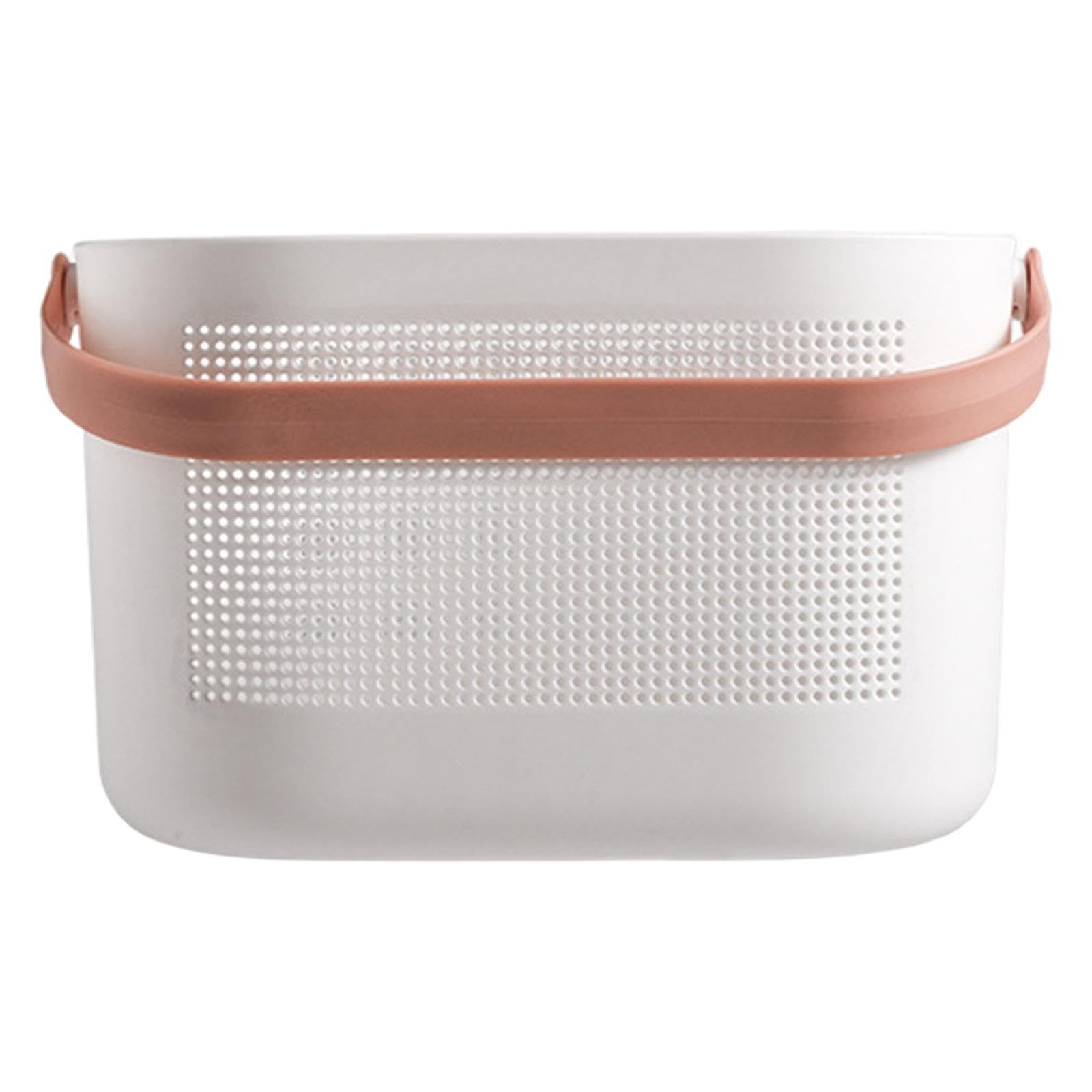 TWISAXC Multi Scene Storage Baskets Shower Caddies Portable Bathroom Basket Toiletries Caddies With Bottom Hole Drainage Toy Storage Toiletries Organizer