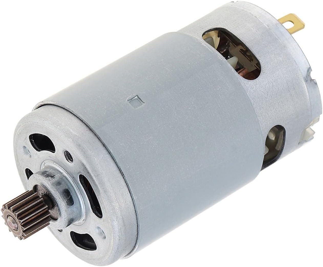 21V RS550 Motor Brushed Motor 14 Teeth Suitable for 4/6 Inch Cordless Mini Logging Saw Chainsaw Power Tool Accessories