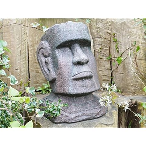Giftwarez Large Easter Island Head Garden Statue Cover