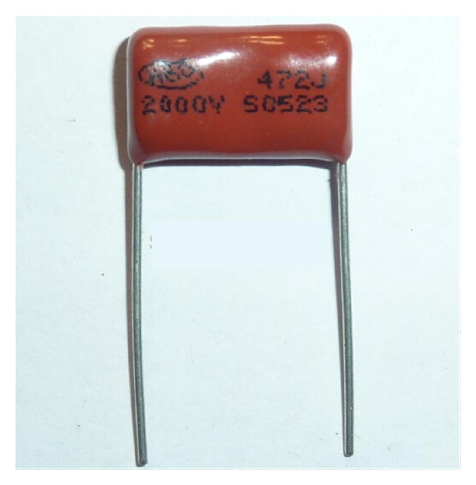 AARTERZZA 50pcs CBB Capacitor 472 2000V 472J 2KV 4700pF 4.7nF P15 CBB81 Metallized Polypropylene Film Capacitor