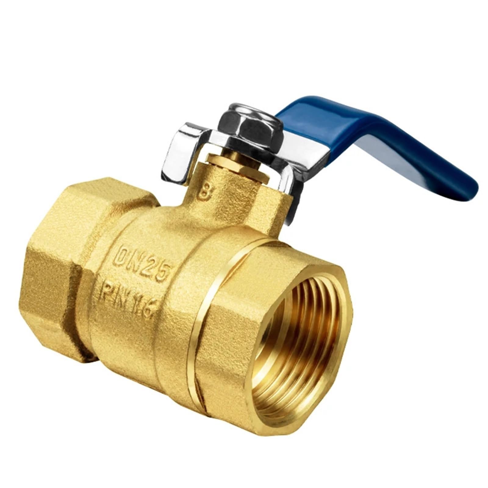 1/4 "1/2" 3/4 "1" 2 "BSPT Valvola a sfera in ottone Femmina a femmina Valvola filettata for acqua Gas Olio Interruttore manuale Adattatore DN8-DN50(DN50)