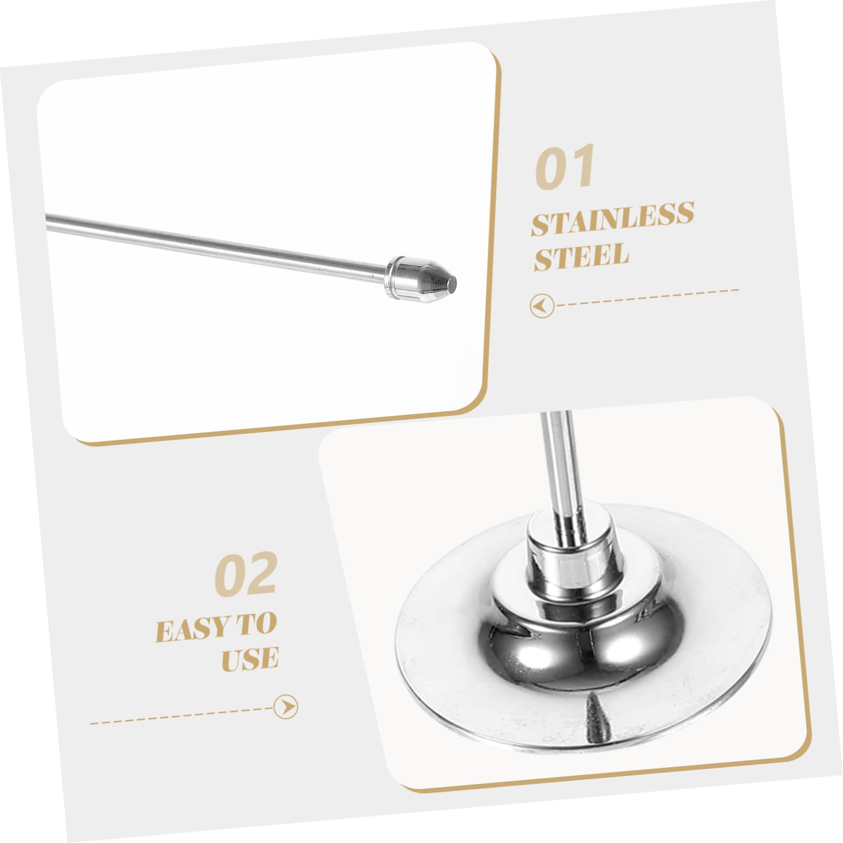 HOMSFOU 5stücke Desktop Flagpole Stabile Tischflaggenhalterung Aus Metall Für Verschiedene Flaggenarten Für Büro Veranstaltungen Und Dekoration