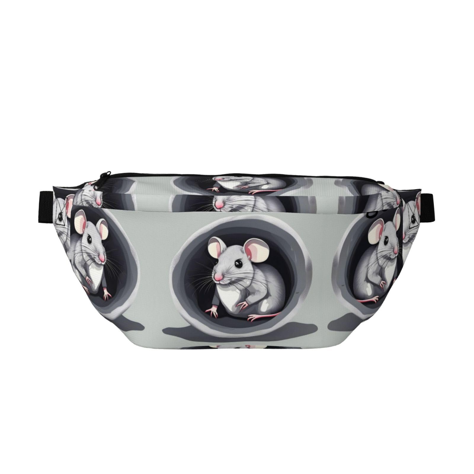 Mouse in the hole universal sachets, sports and unisex hip bag - the perfect choice for everyday and travel, Mouse in the hole, One Size, Mouse in Hole, One Size